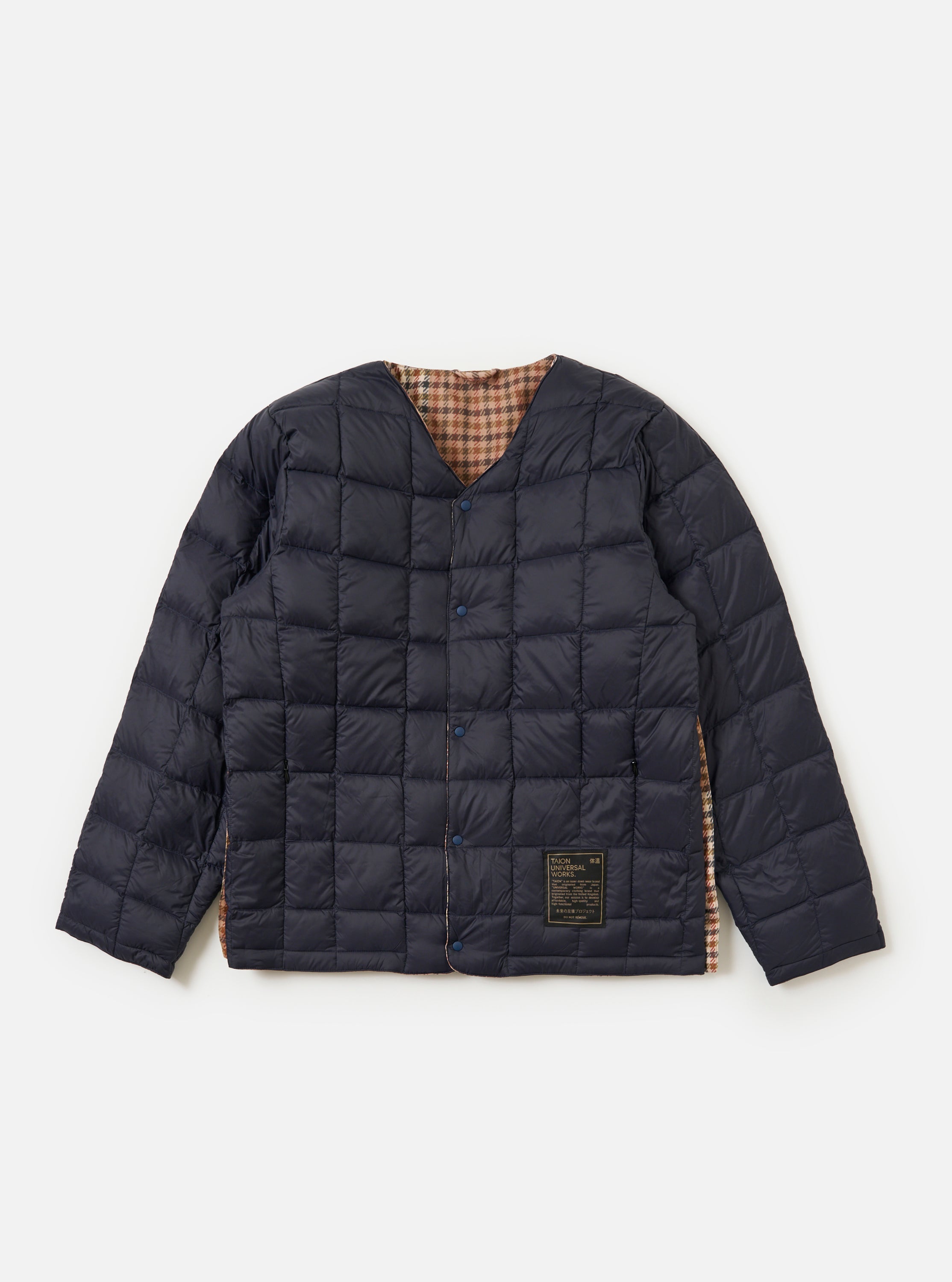 TAION x Universal Works Reversible Dark Navy Military Line Liner Jacke