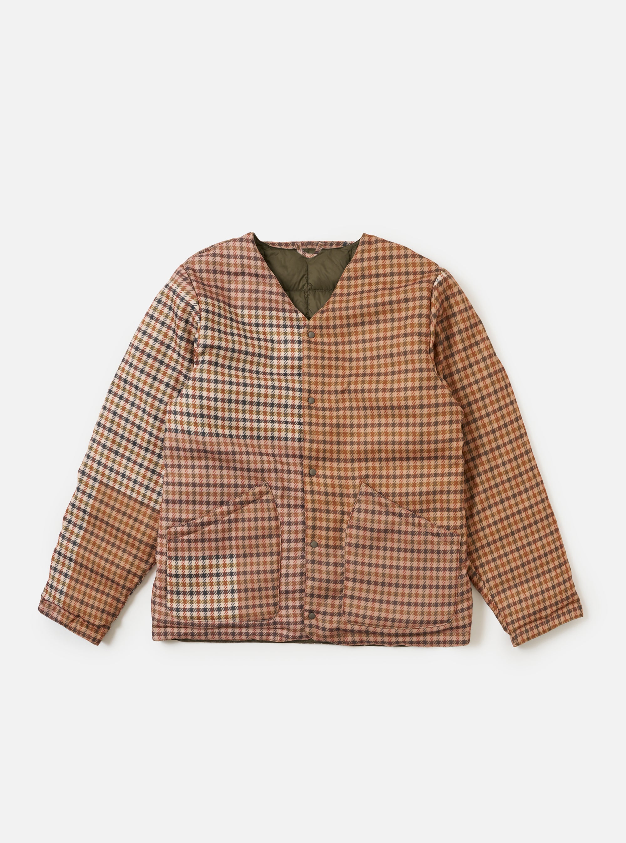 TAION x Universal Works Reversible Dark Olive Military Line Liner Jacket