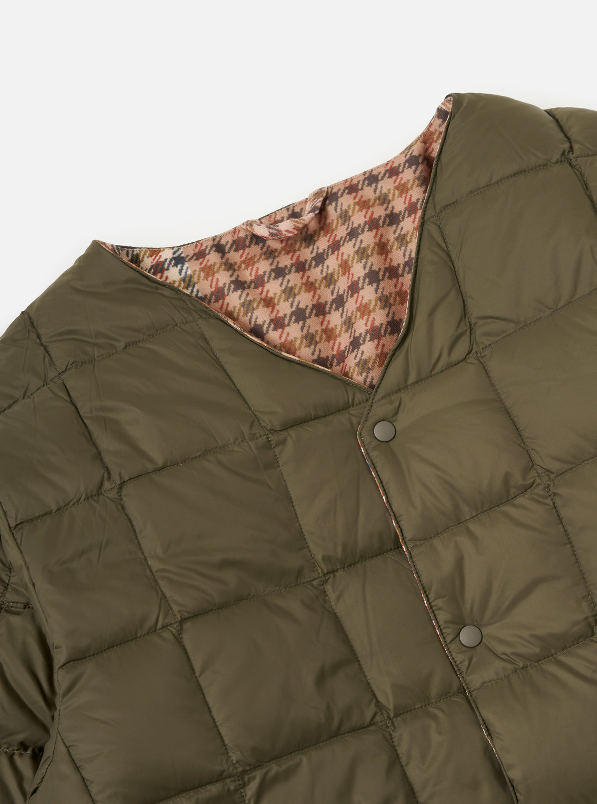 TAION x Universal Works Reversible Dark Olive Military Line Liner Jacket