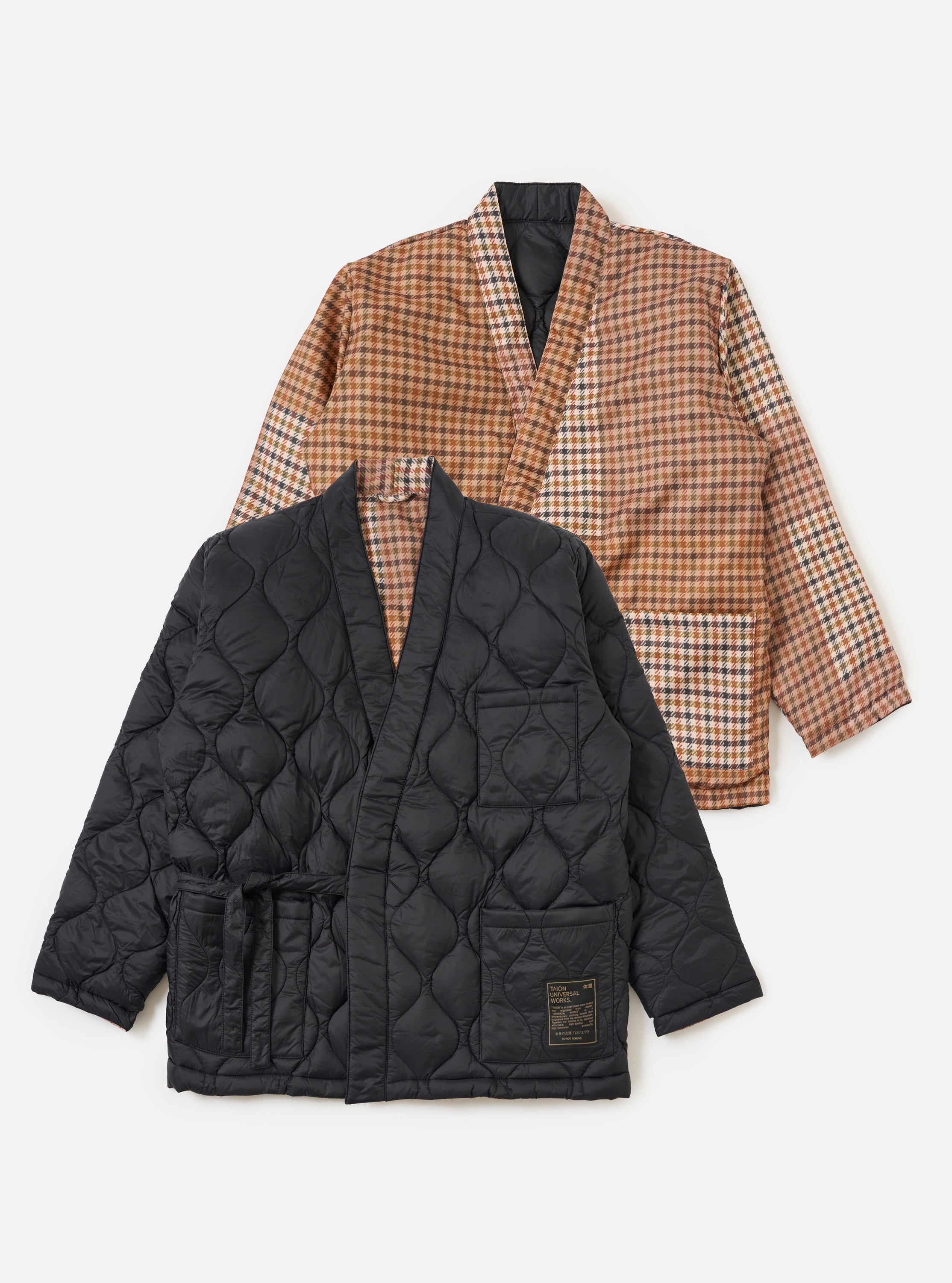 TAION x Universal Works Reversible Black Military Line Kyoto Work Jack