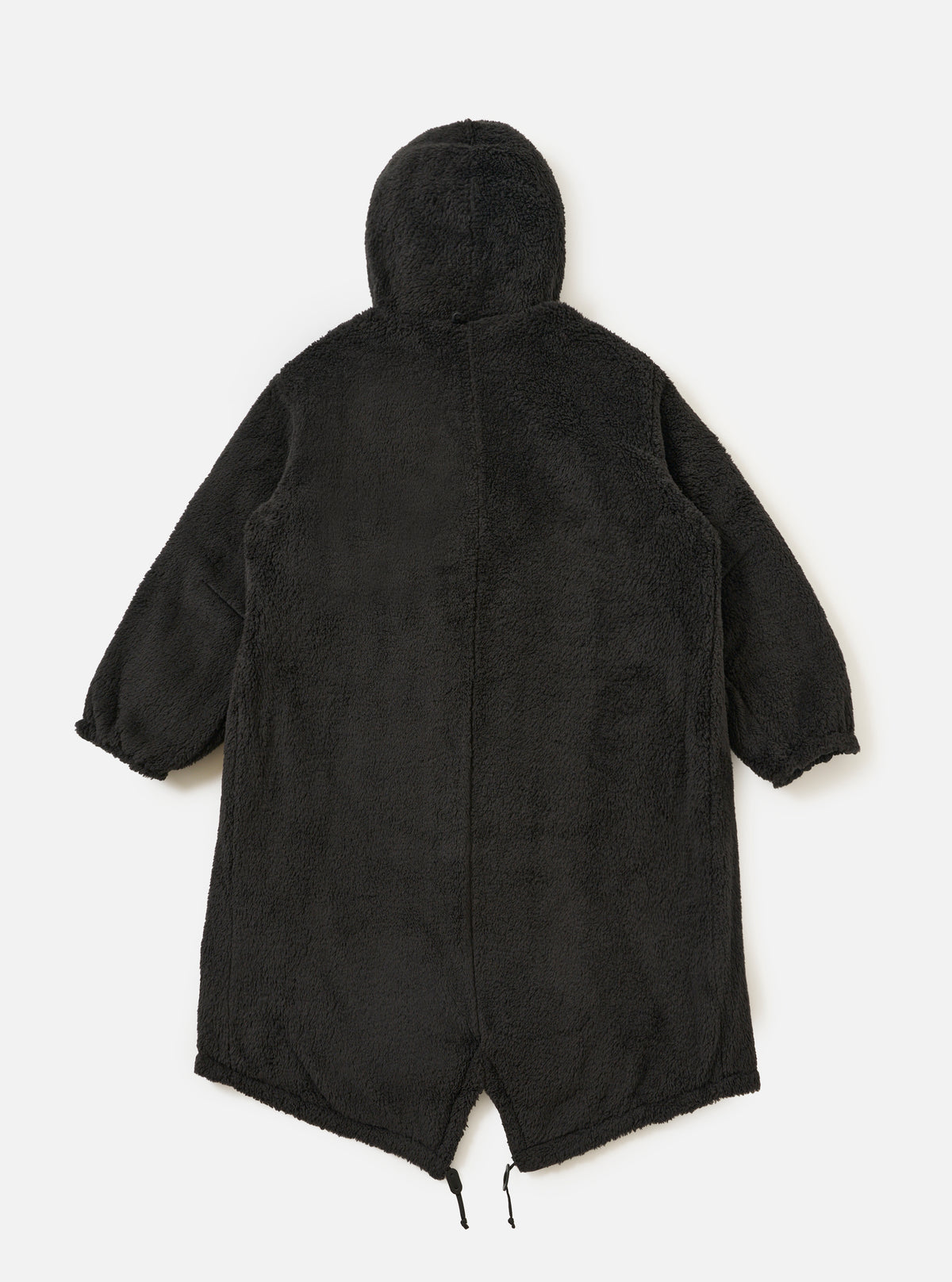 TAION x Universal Works Reversible Black Military Line Sherpa Parka