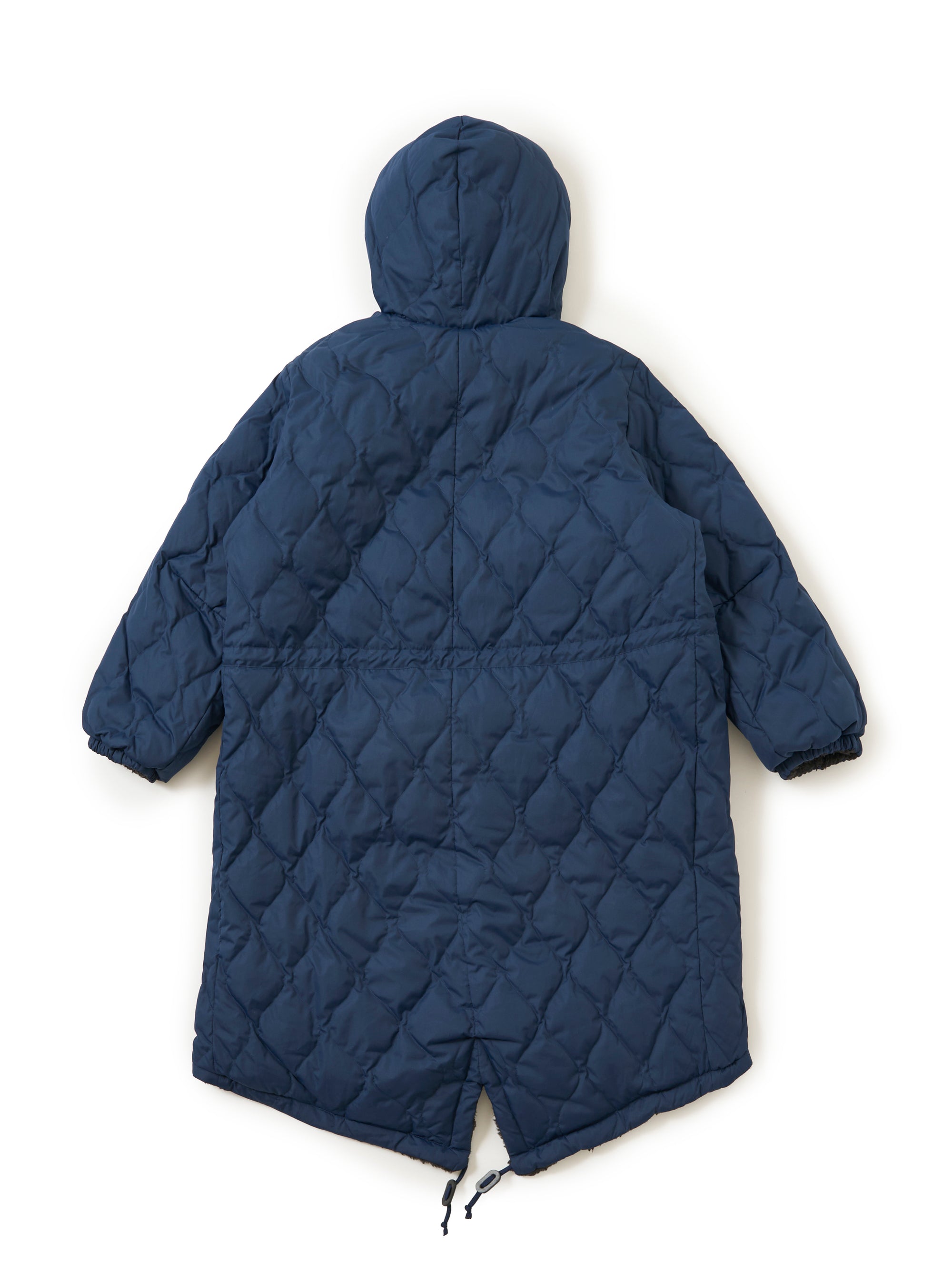 TAION x Universal Works Reversible Dark Navy Military Line Sherpa Parka