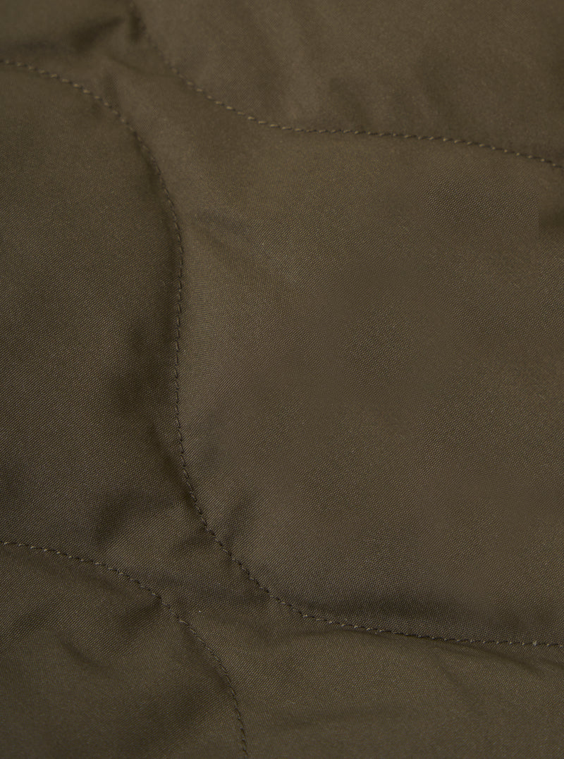 TAION x Universal Works Reversible Dark Olive Military Line Sherpa Parka