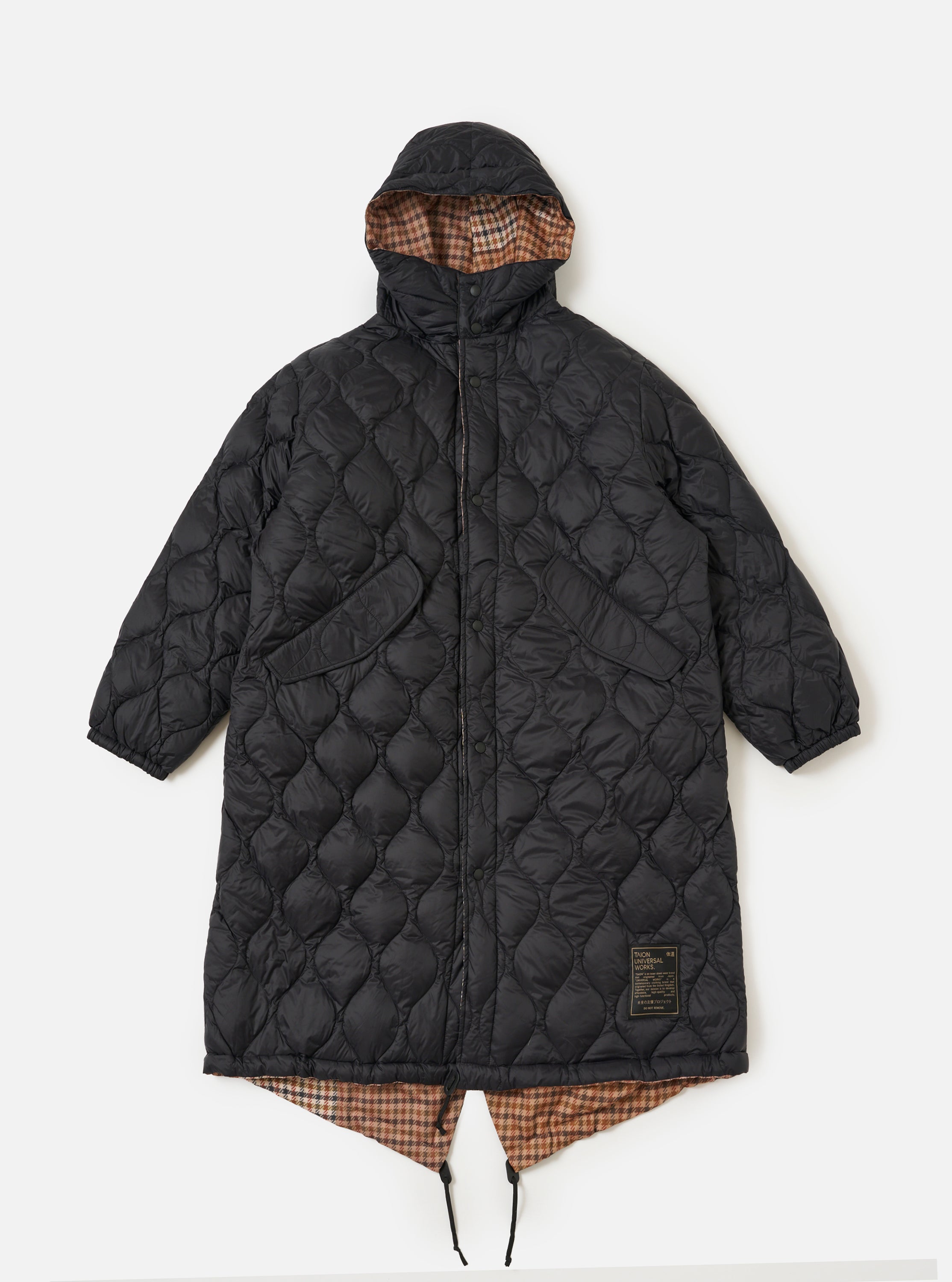 BRIEFING GOLF/TAION DOWN PARKA/ブラック S BRIEFING GOLF（ブリーフィングゴルフ） セール30%OFF 日本正規品1年