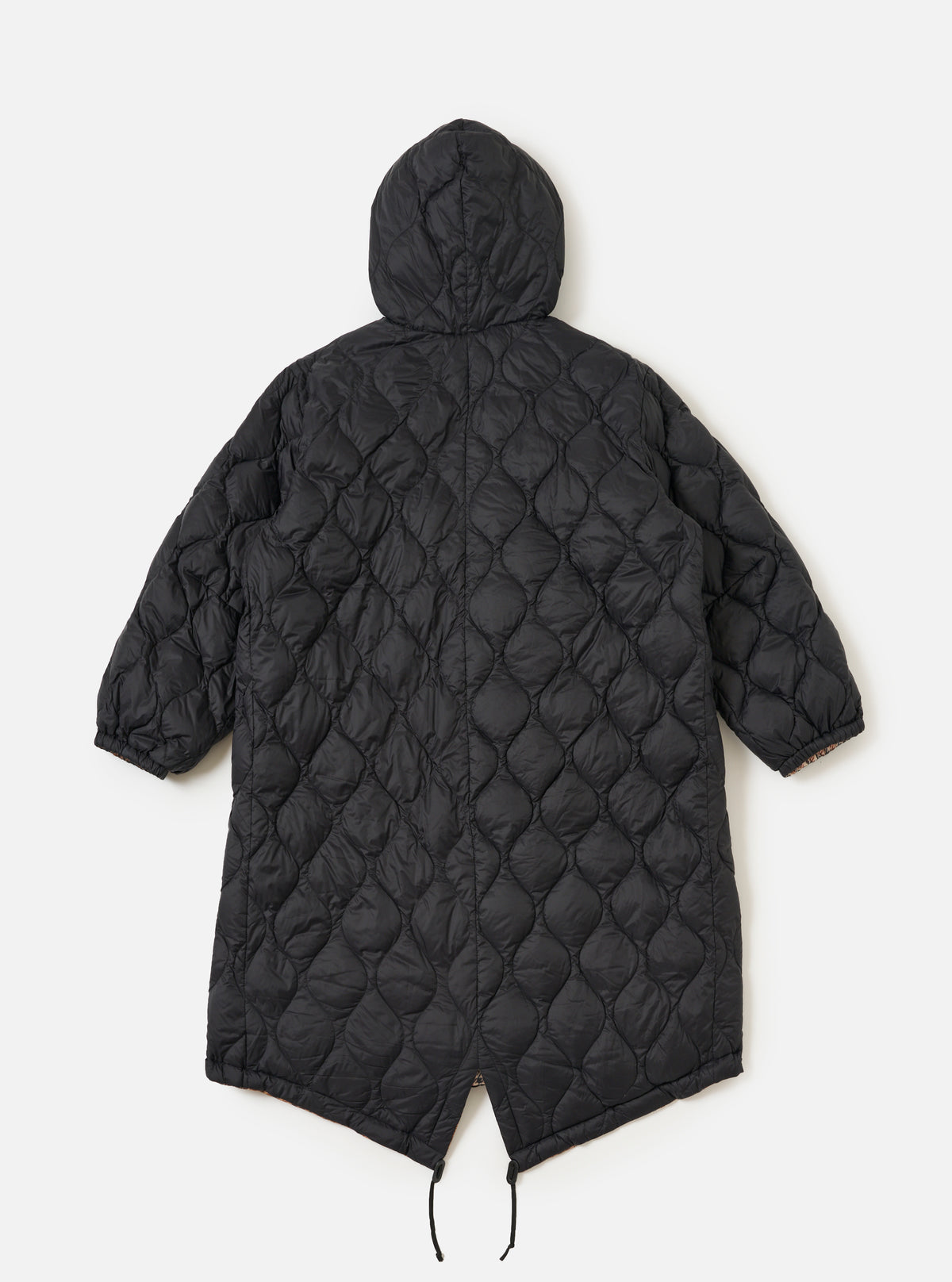 TAION x Universal Works Reversible Black Military Line Parka