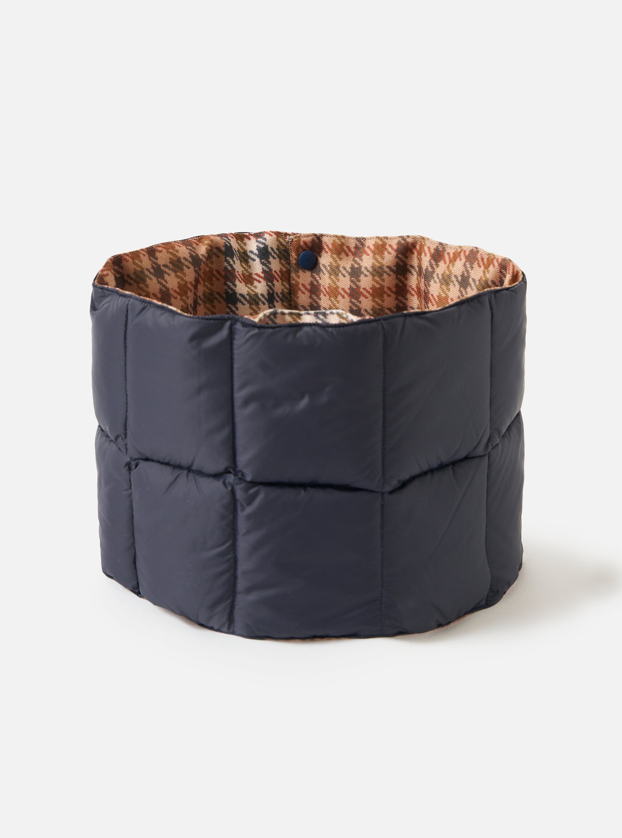 TAION x Universal Works Reversible Dark Navy Military Line Neck Warmer