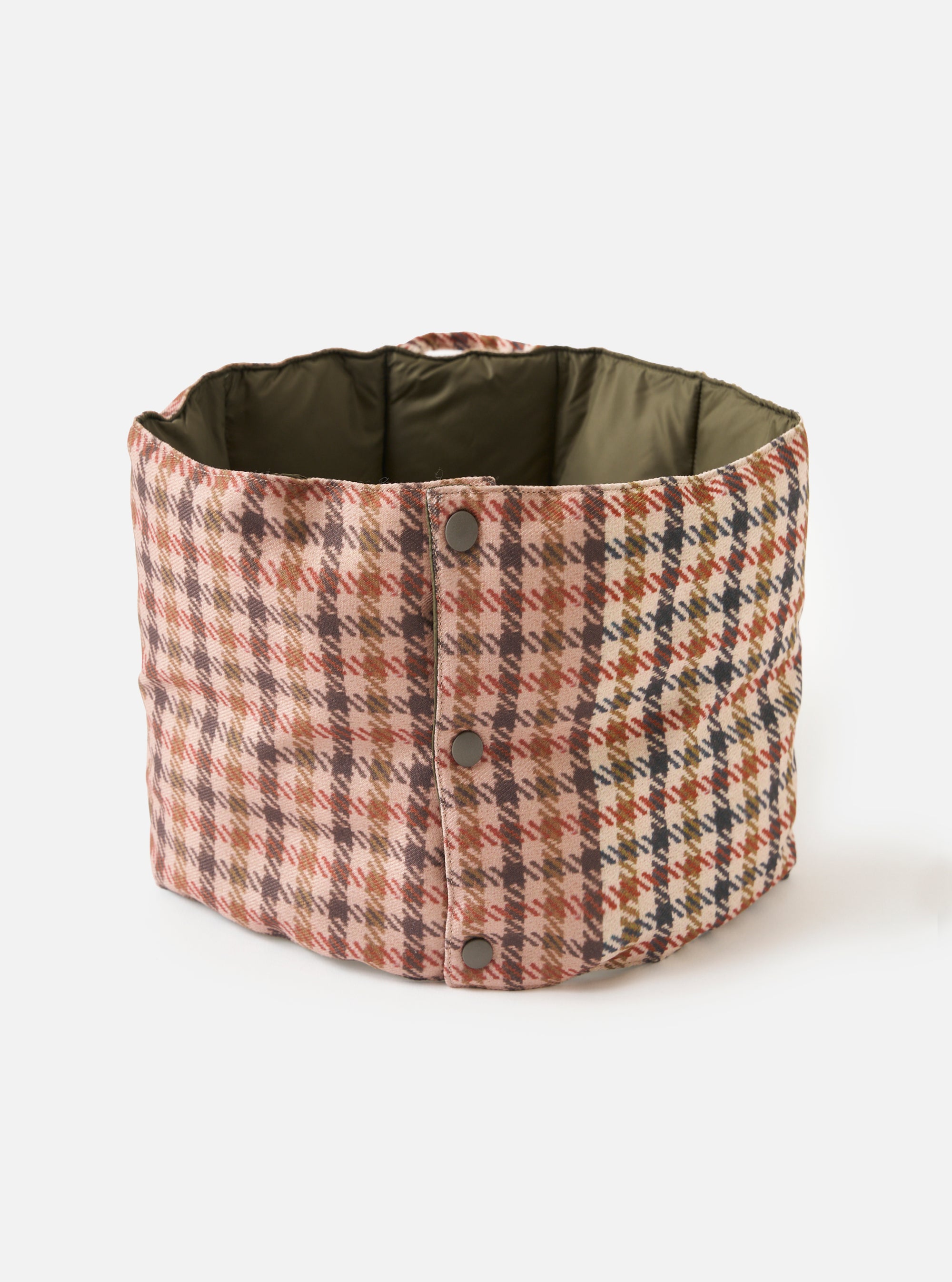 TAION x Universal Works Reversible Dark Olive Military Line Neck Warmer