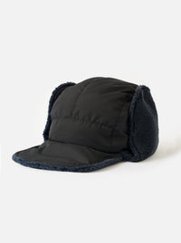 TAION x Universal Works Black/Navy Military Hard Shell Down Reversible Hat