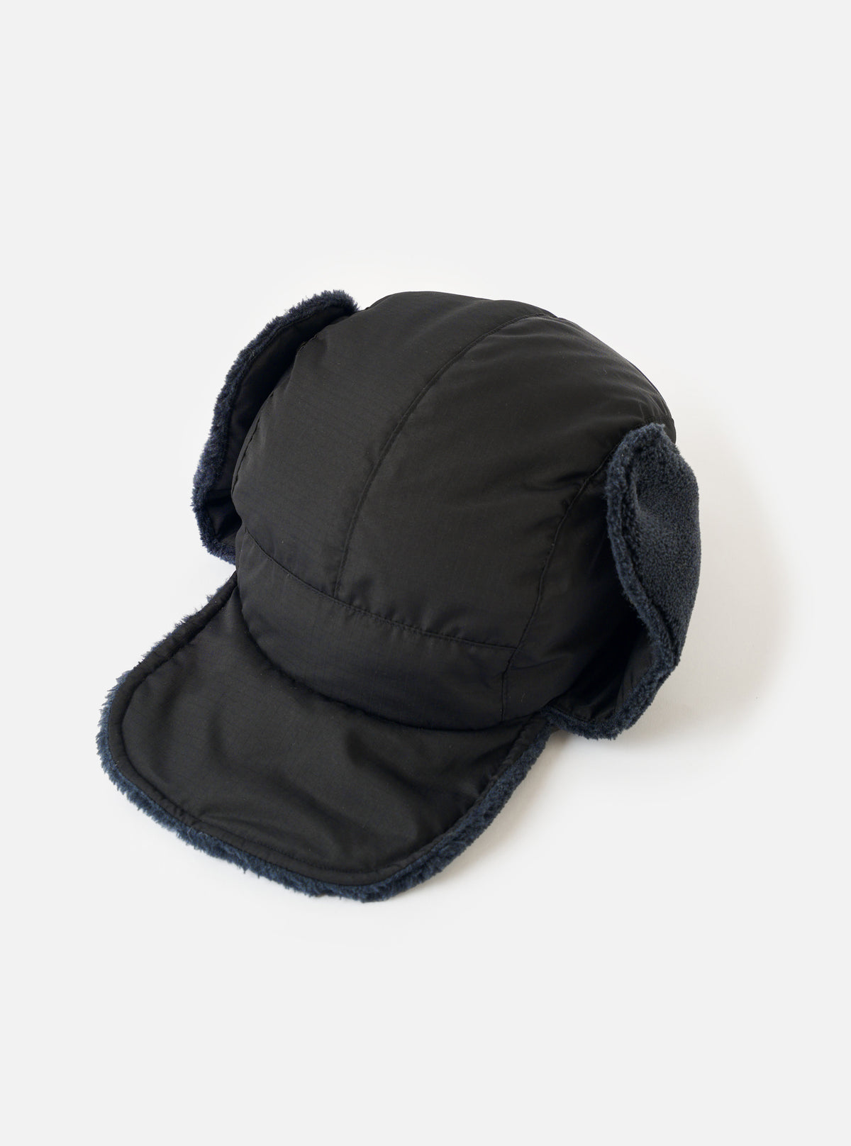TAION x Universal Works Black/Navy Military Hard Shell Down Reversible Hat