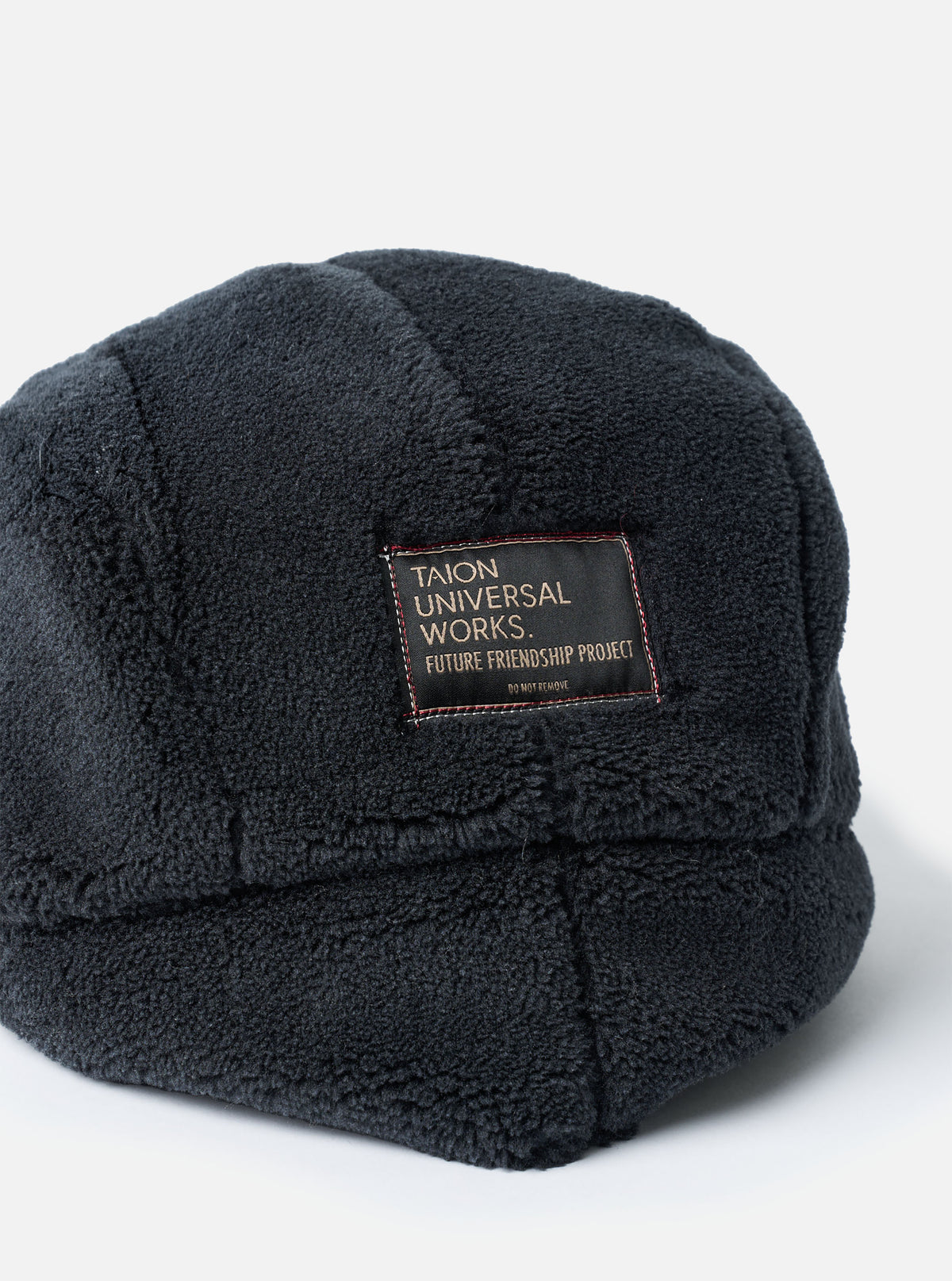 TAION x Universal Works Black/Navy Military Hard Shell Down Reversible Hat