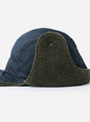TAION x Universal Works Dark Navy/Olive Military Hard Shell Down Reversible Hat