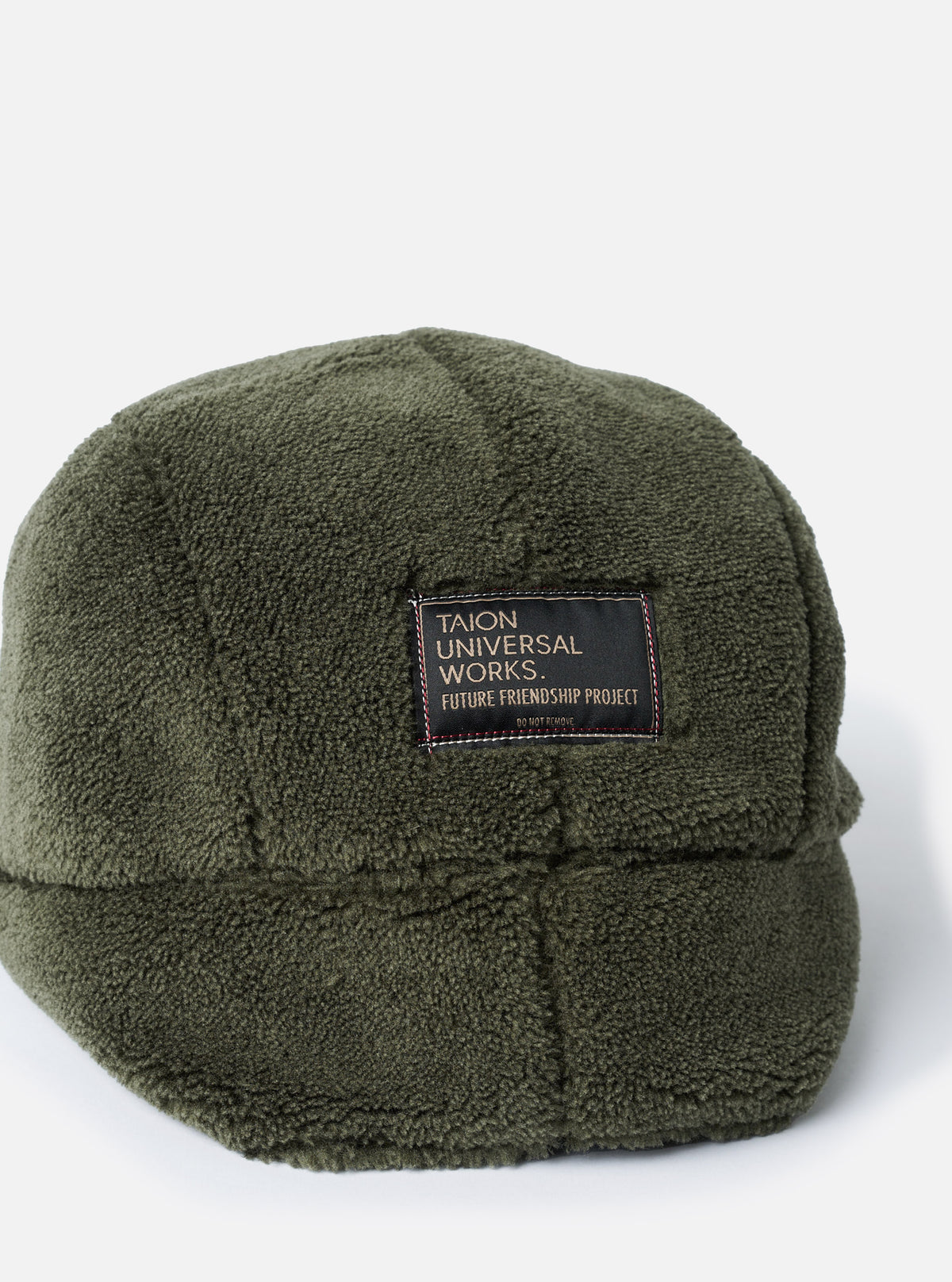 TAION x Universal Works Dark Navy/Olive Military Hard Shell Down Reversible Hat