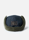 TAION x Universal Works Dark Navy/Olive Military Hard Shell Down Reversible Hat