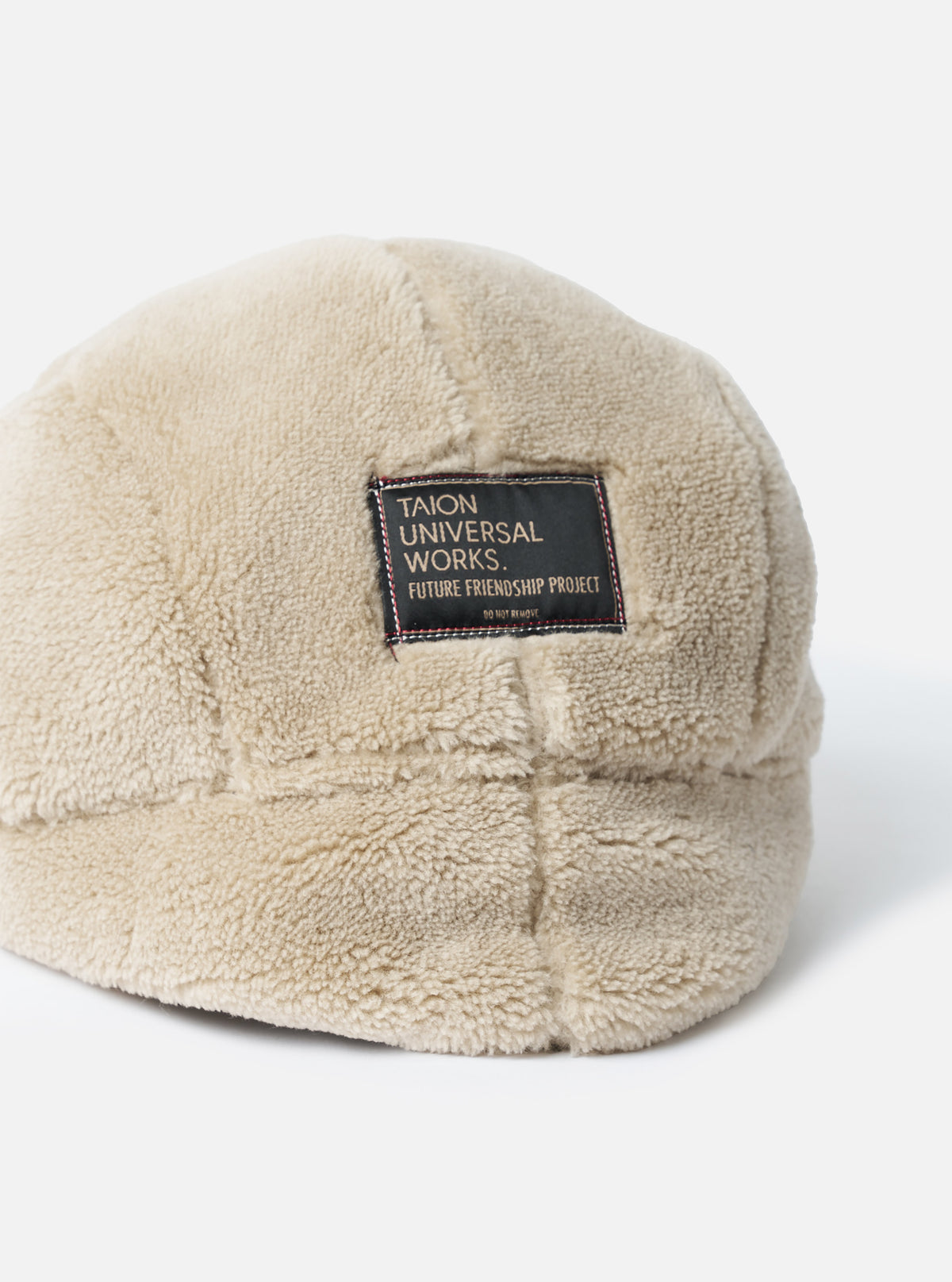 TAION x Universal Works Dark Olive/Beige Military Hard Shell Down Reversible Hat