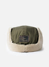 TAION x Universal Works Dark Olive/Beige Military Hard Shell Down Reversible Hat