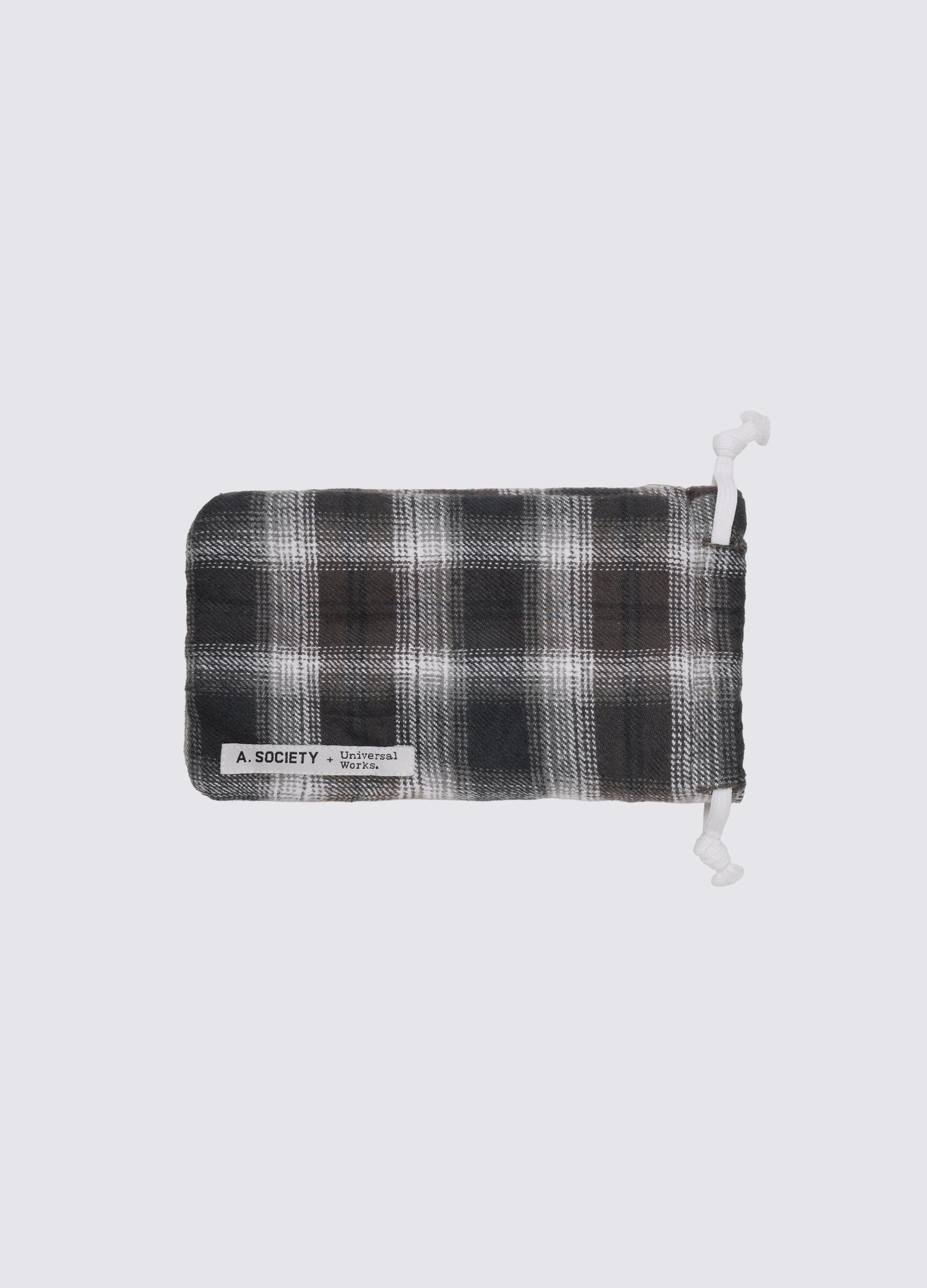 A. SOCIETY x Universal Works Grey Aberdeen Sunglasses