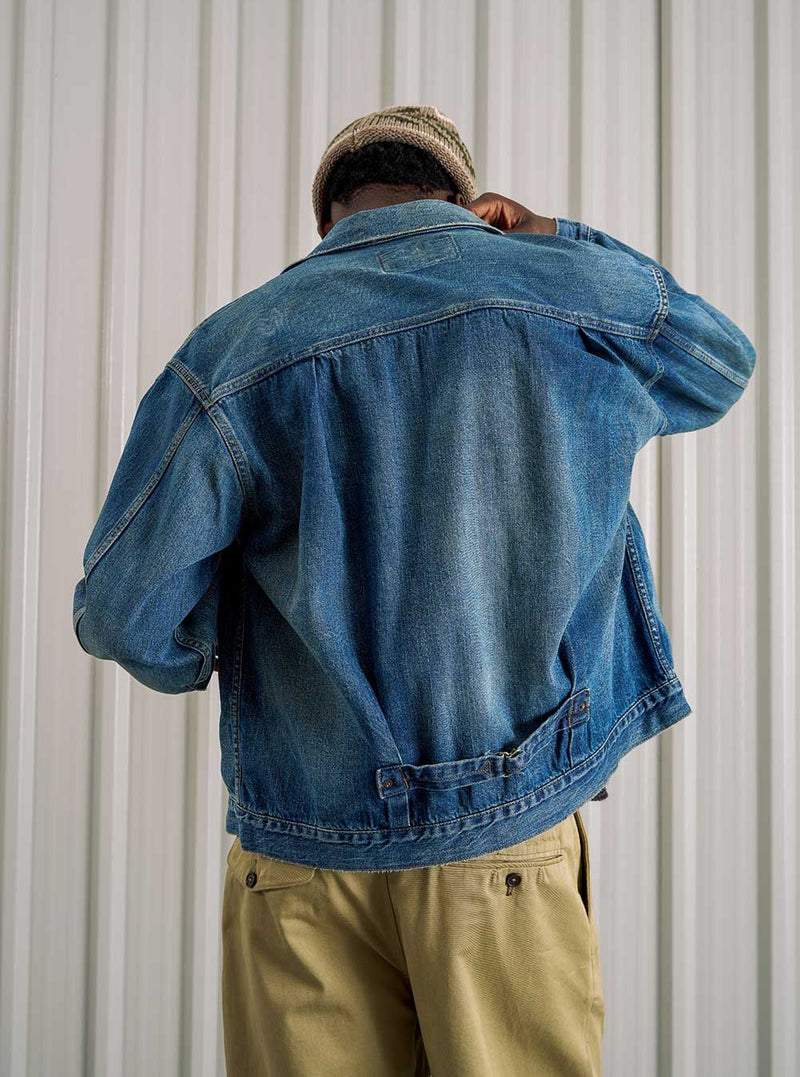 Ordinary Fits 011 Used Wash Indigo Denim Jacket