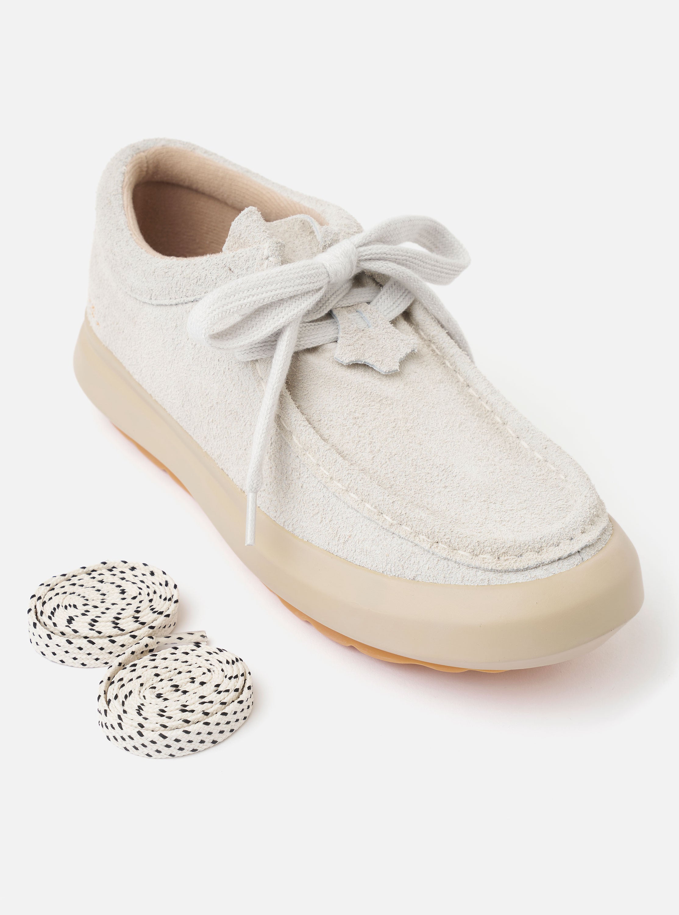 Wander etc. FD/08 in Papier/Gum Suede/Leather – Universal Works