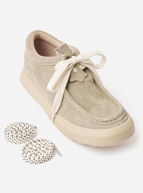 Wander etc. FD/08 in Dust/Off White Suede/Leather