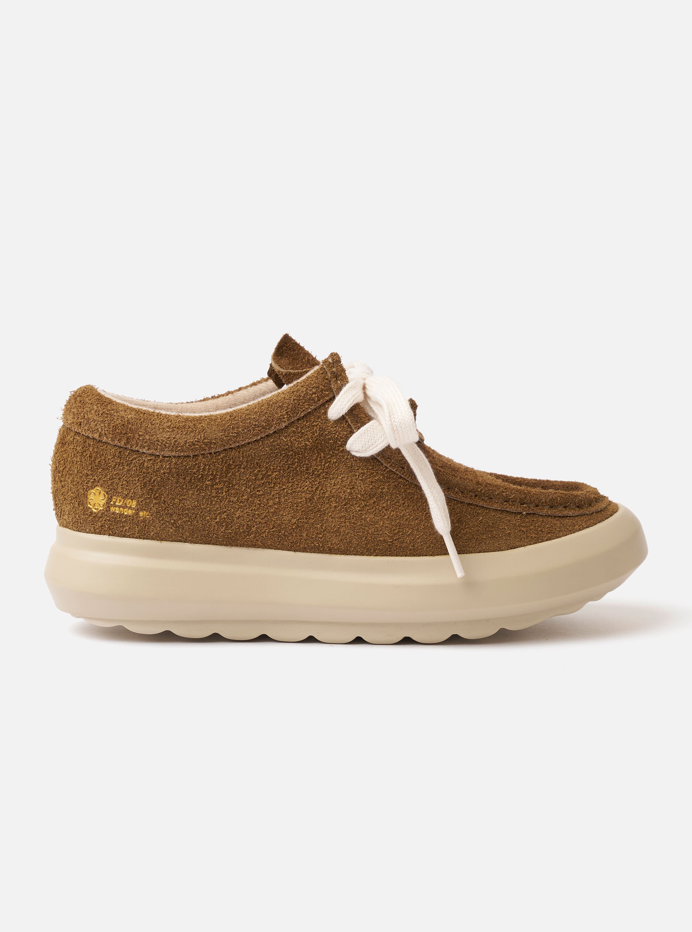 Wander etc. FD/08 in Tobacco/Off White Suede/Leather – Universal Works