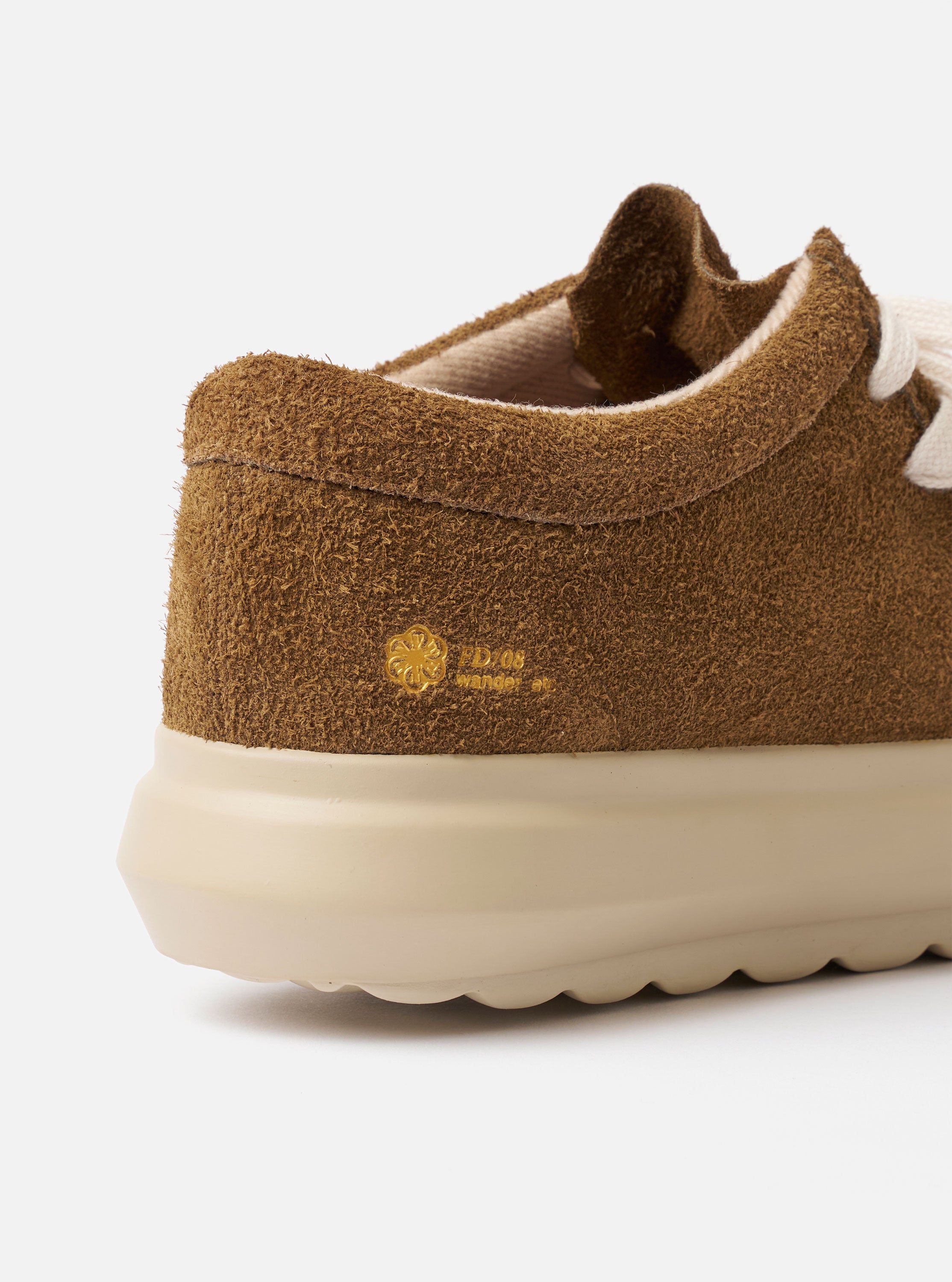 Wander etc. FD/08 in Tobacco/Off White Suede/Leather – Universal Works