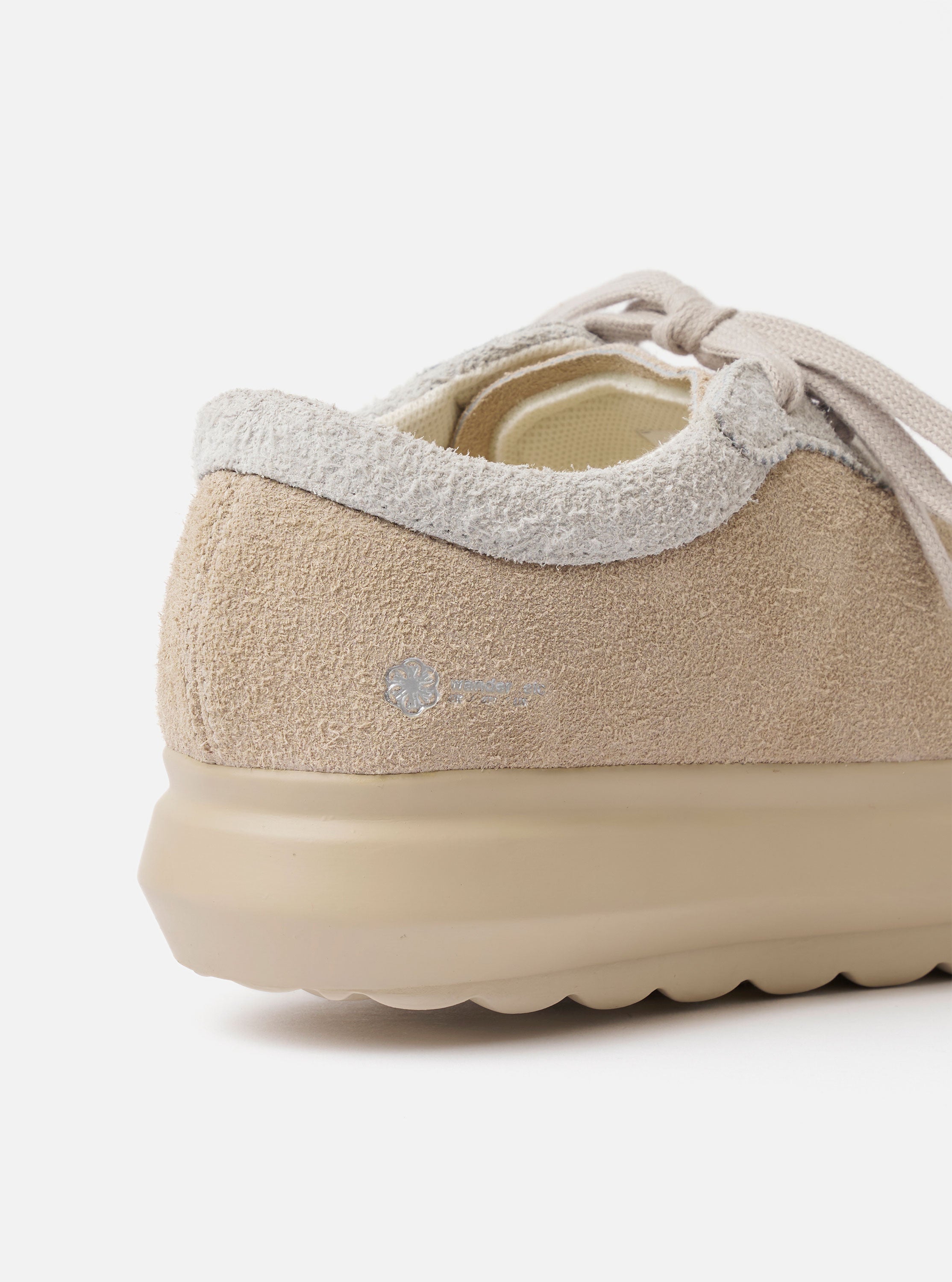 Wander etc. 'The 70's' in Bone Hairy Suede/Leather – Universal Works