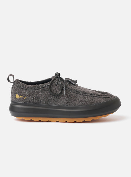 Wander etc. FD/08 Low in Black Asphalt/Gum Hairy Suede – Universal