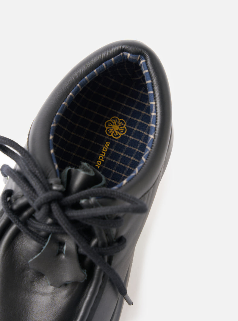 Wander etc. FD/08 in Black/Gum Nappa Leather