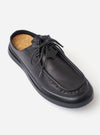 Wander etc. Laze in Black Nappa Leather