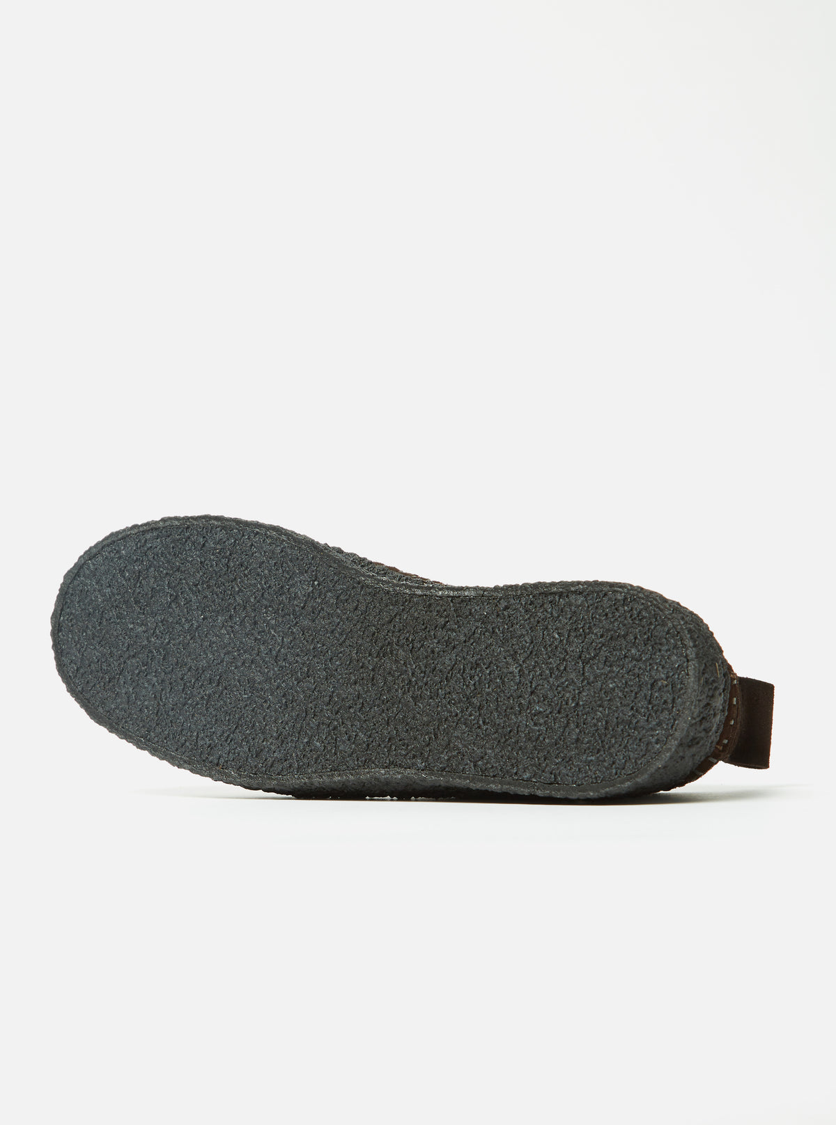 Yogi x Universal Works Chocolate Suede/Black Crepe Hitch Loafer