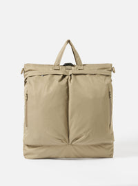 Sage Green Recycled Twill F/CE.® 3-Way Helmet Bag