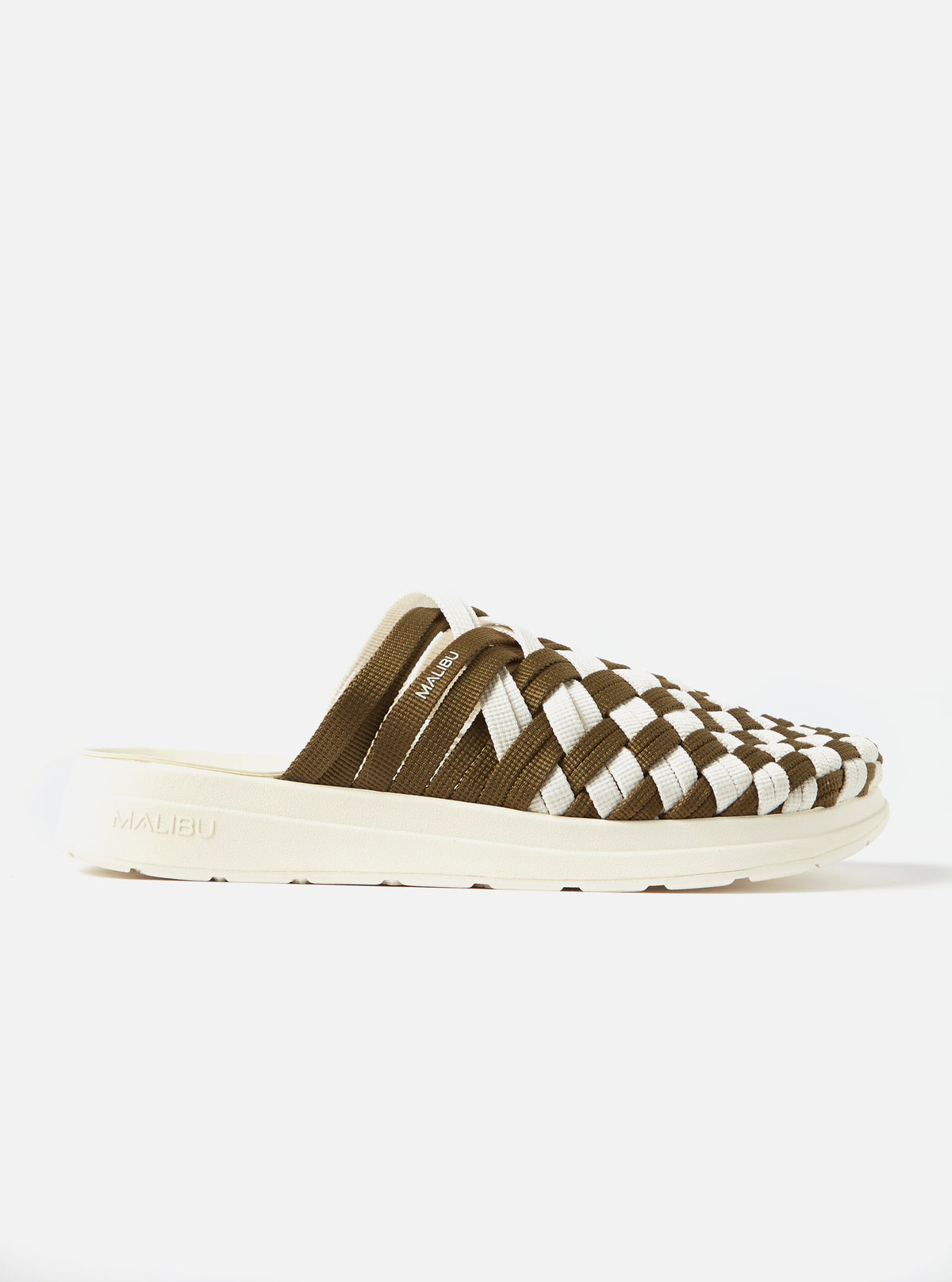Olive/White Nylon Malibu Colony Classic