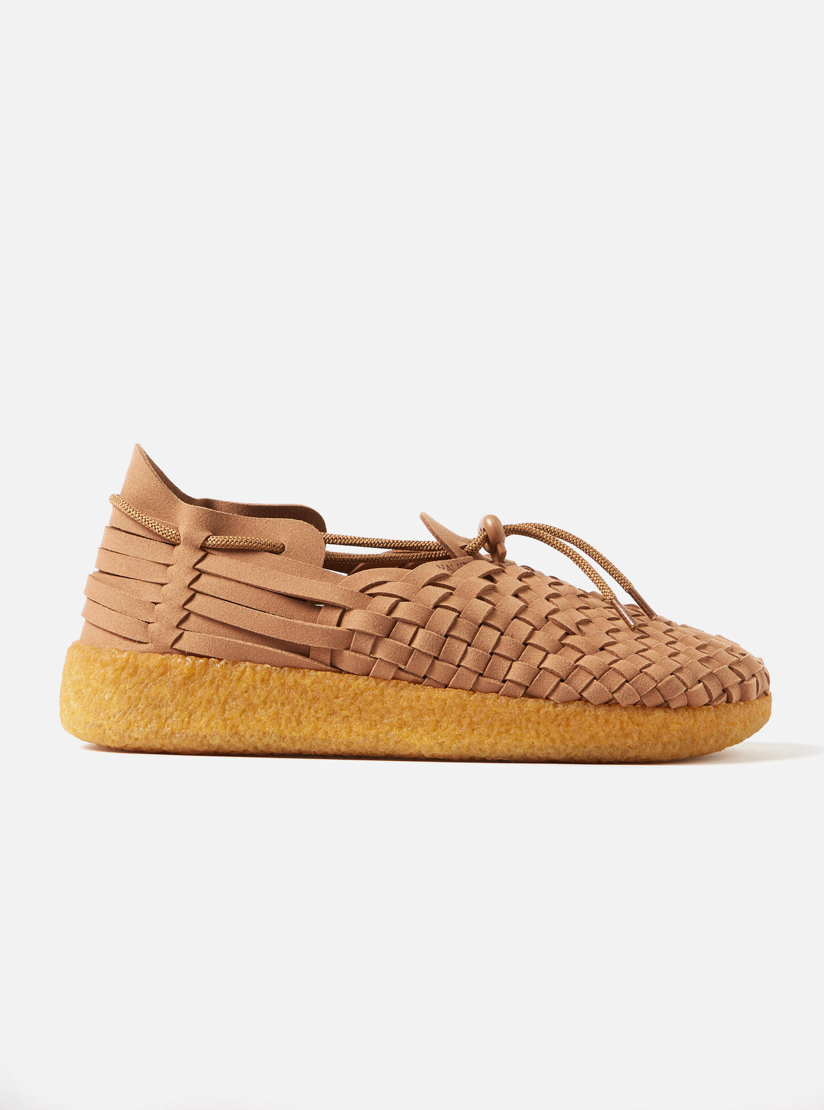 Walnut/Tan Vegan Leather/Crepe Malibu Latigo