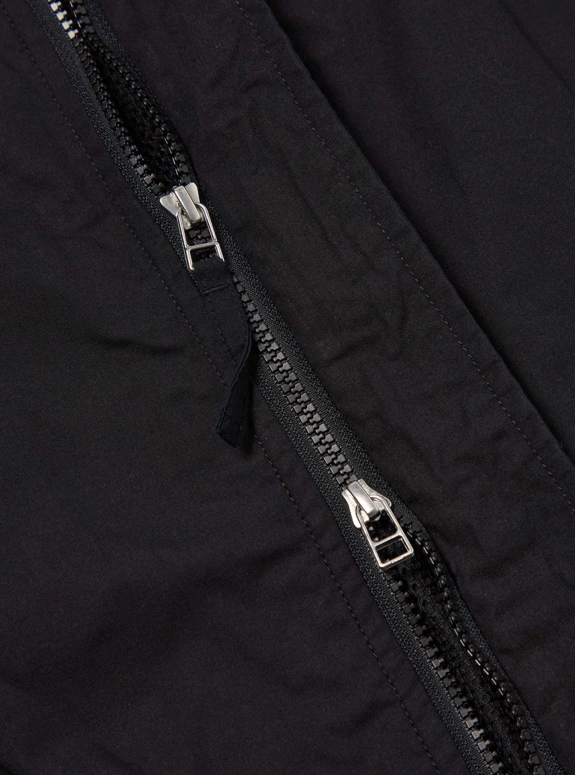 master-piece x Universal Works Black Broadcloth NS Bomber Jacket