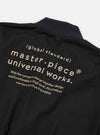 master-piece x Universal Works Black Broadcloth NS Bomber Jacket