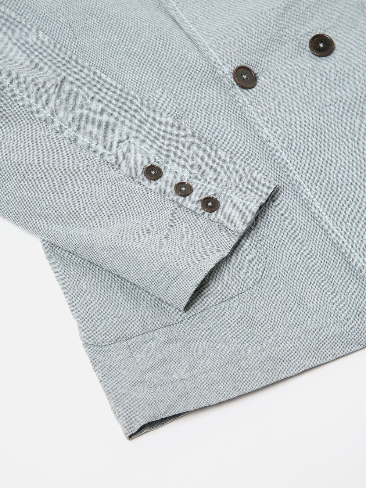 Indigo Reworked Jean Cloth Manor Jacket