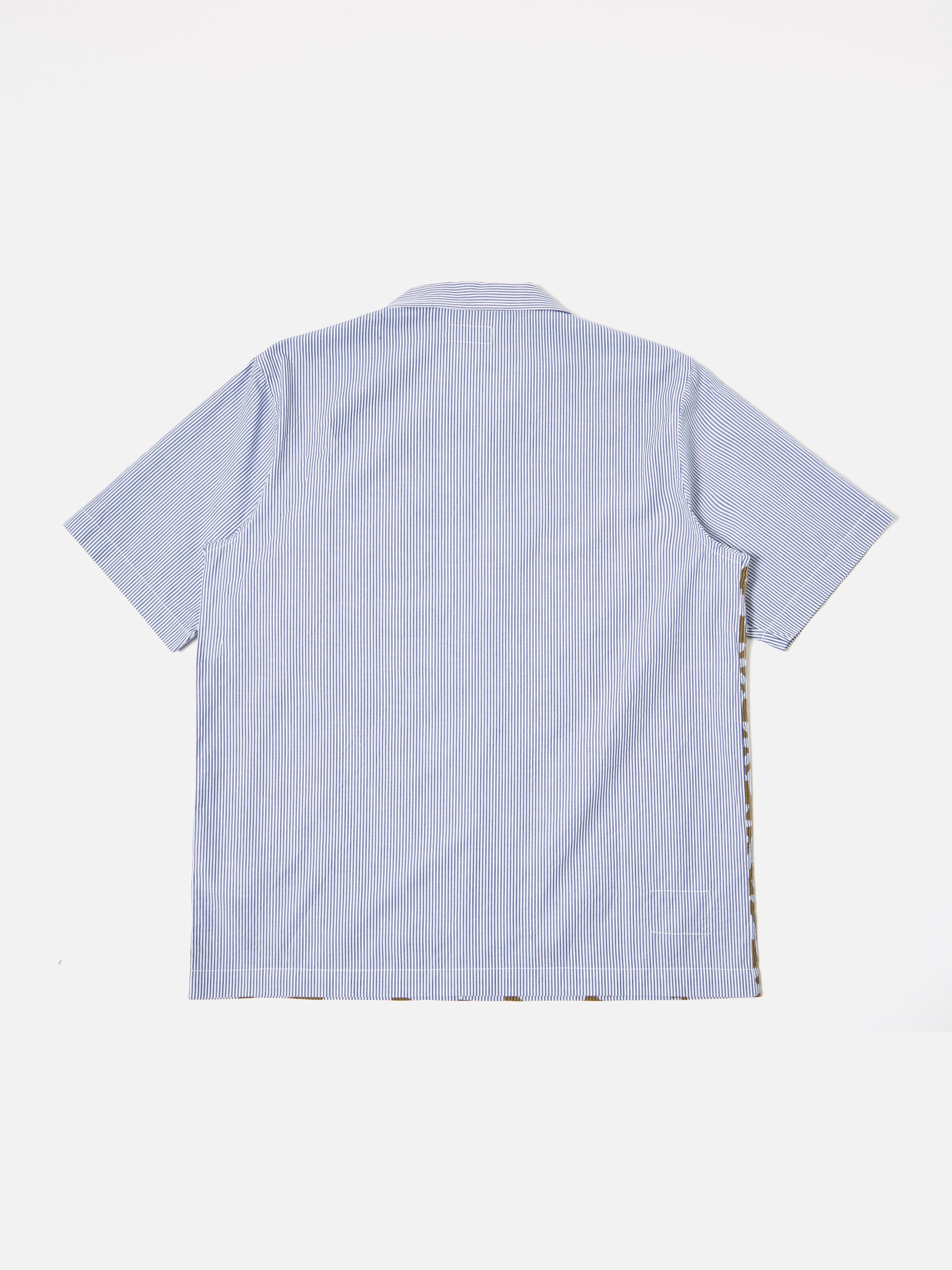 Sun Print Stripe Gold/Blue Road Shirt