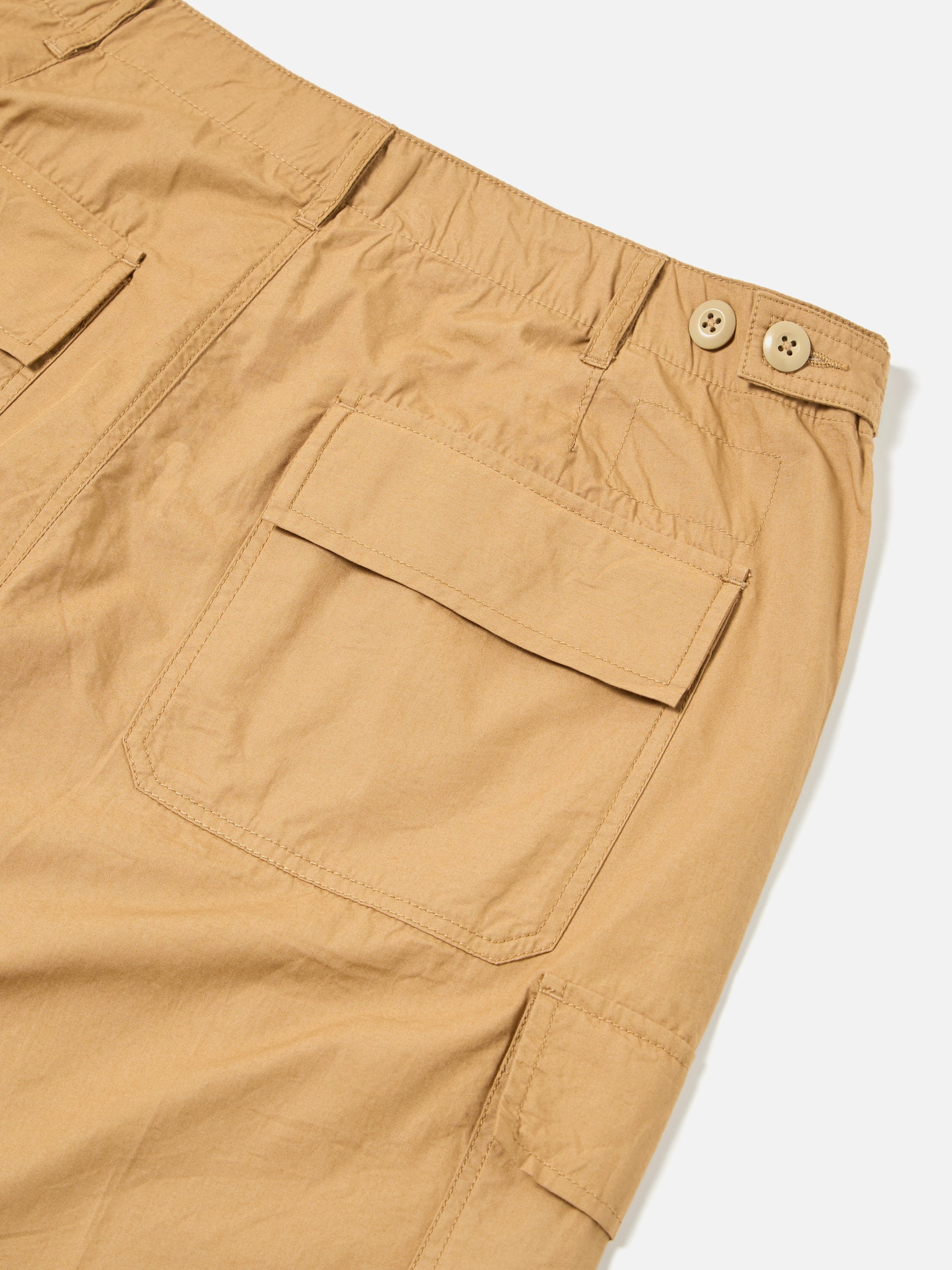 Sand Broad Cloth MW Cargo Short