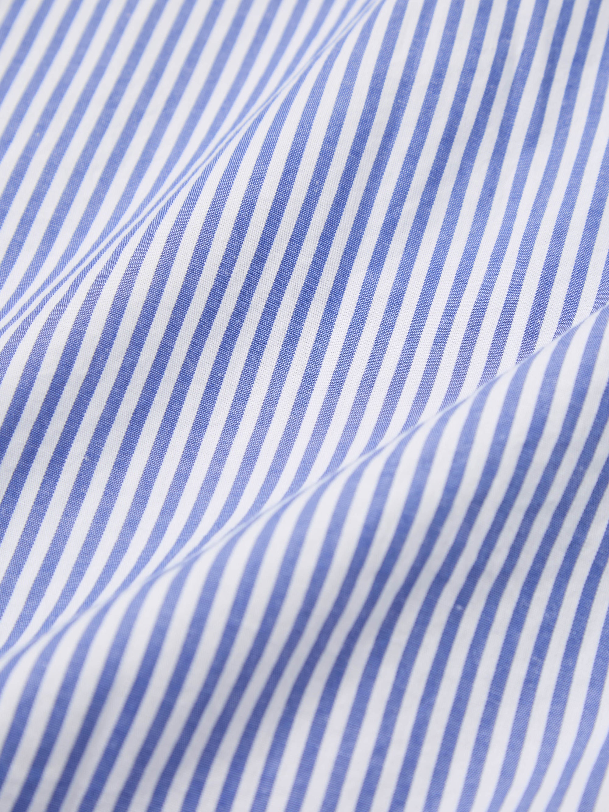 Blue/White Classic Principe Mix Square Pocket Shirt