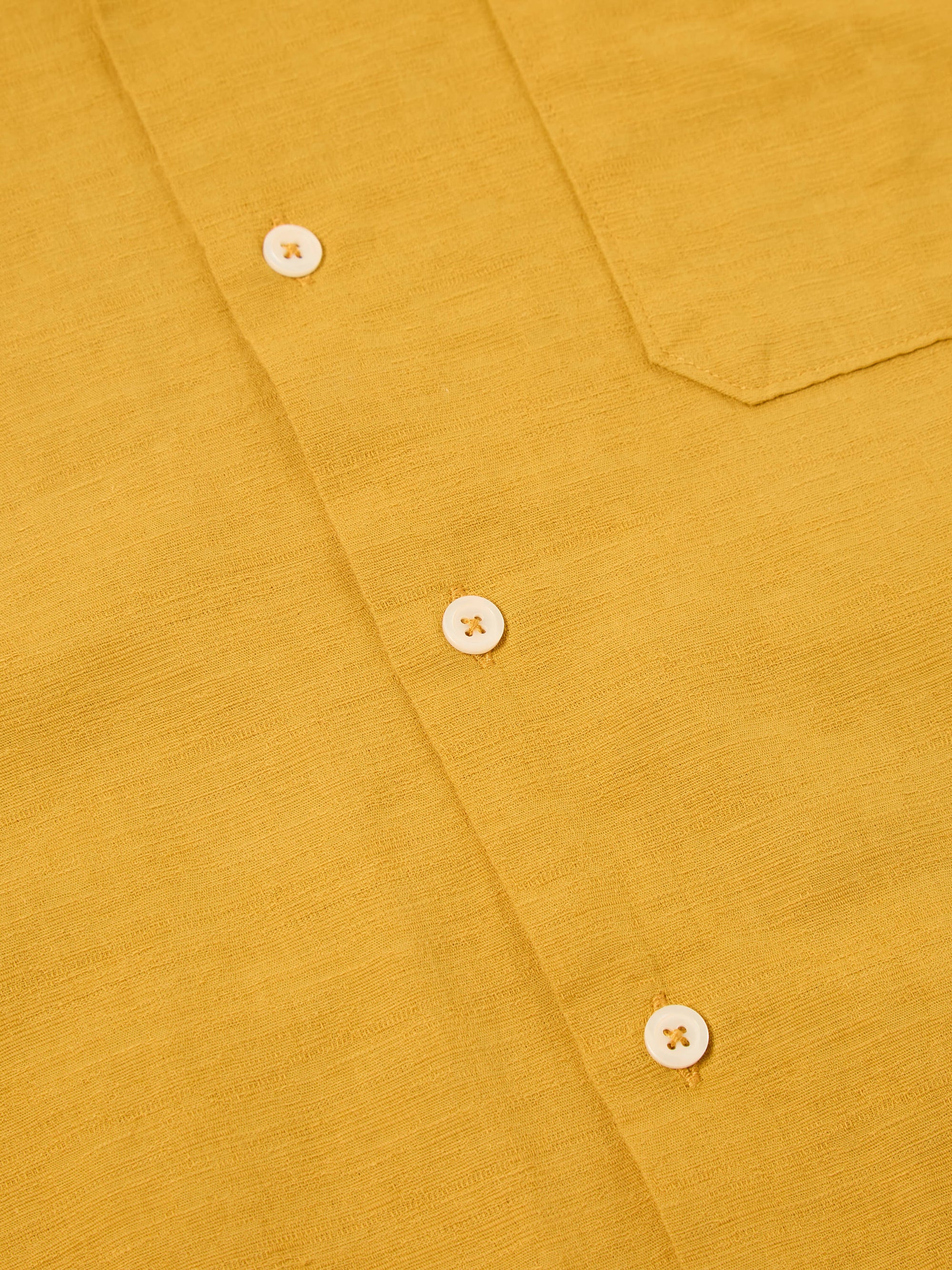 Mustard Kamura Cotton Road Shirt