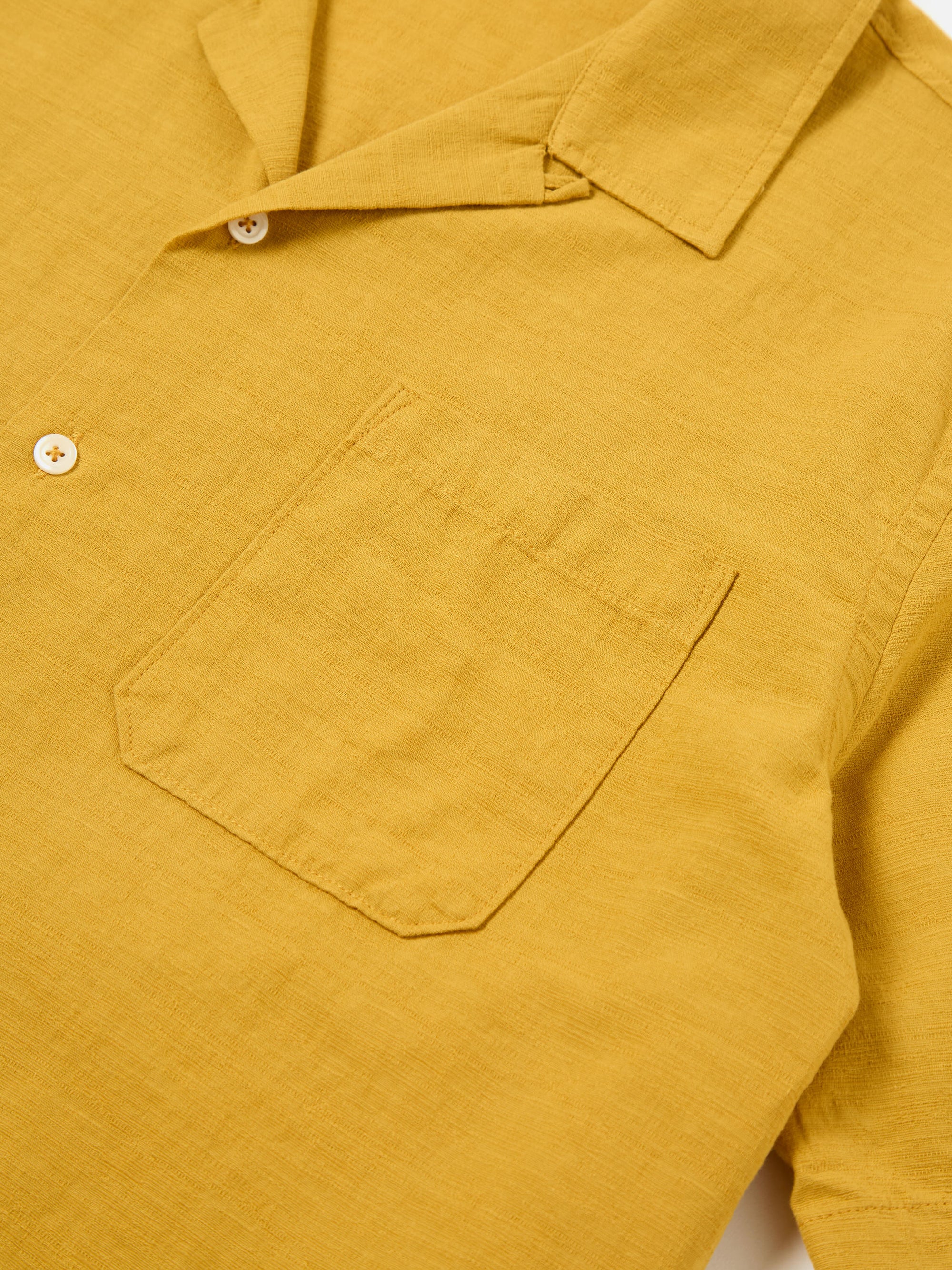 Mustard Kamura Cotton Road Shirt