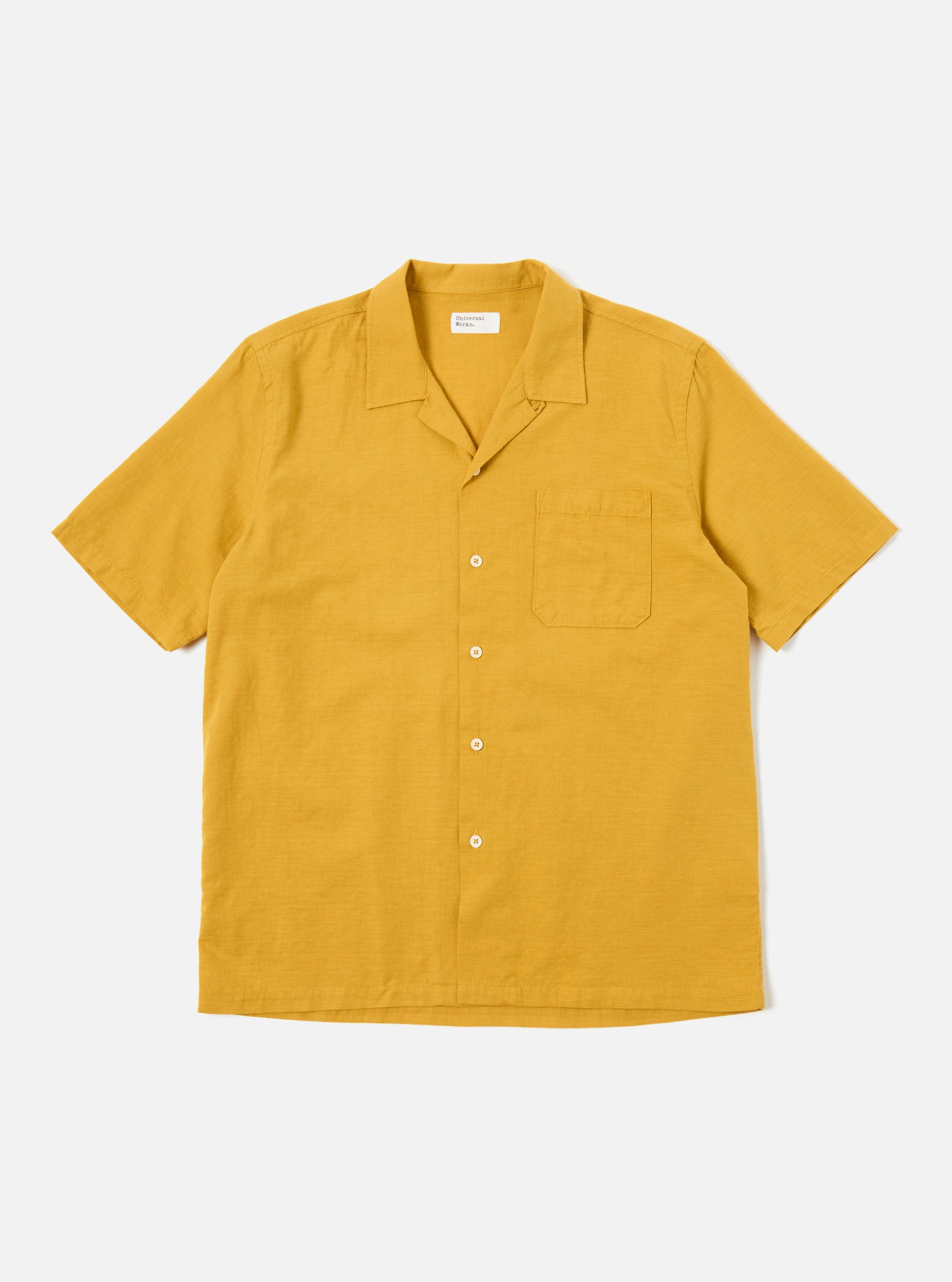 Mustard Kamura Cotton Road Shirt