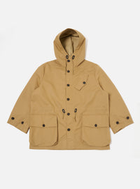 Sand Brushed Polytech Boston Parka