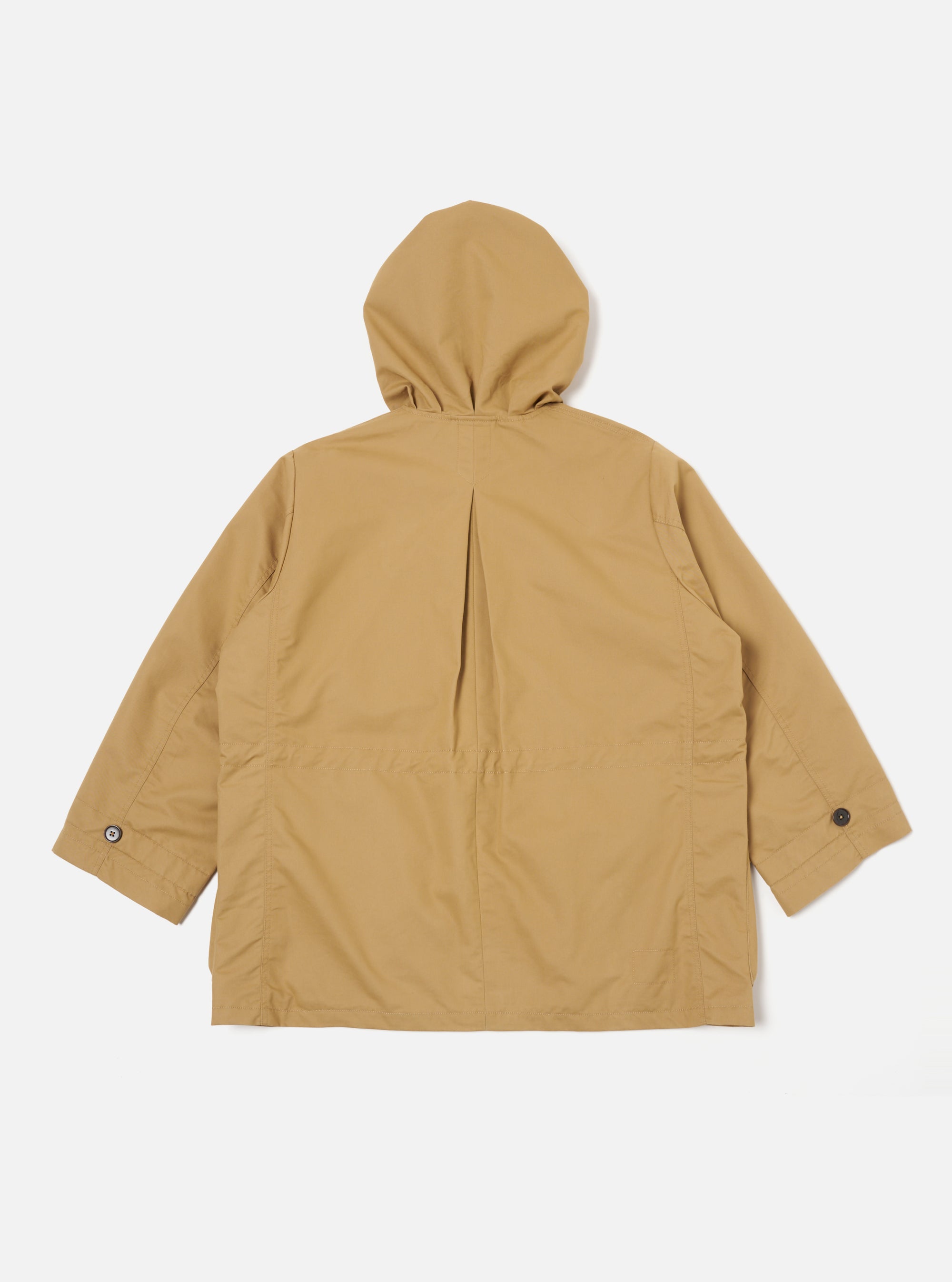 Sand Brushed Polytech Boston Parka