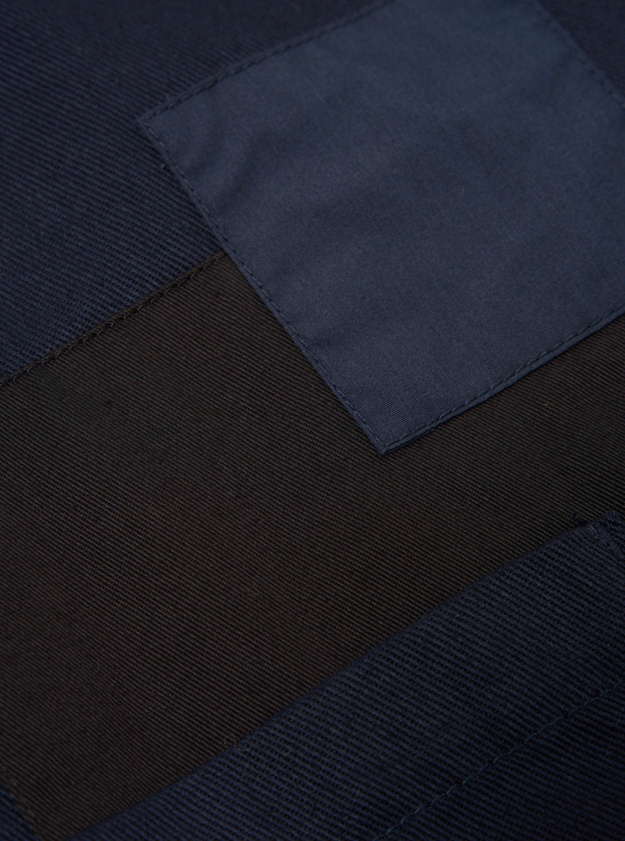 Navy Works Twill Mix Patched Super Chino