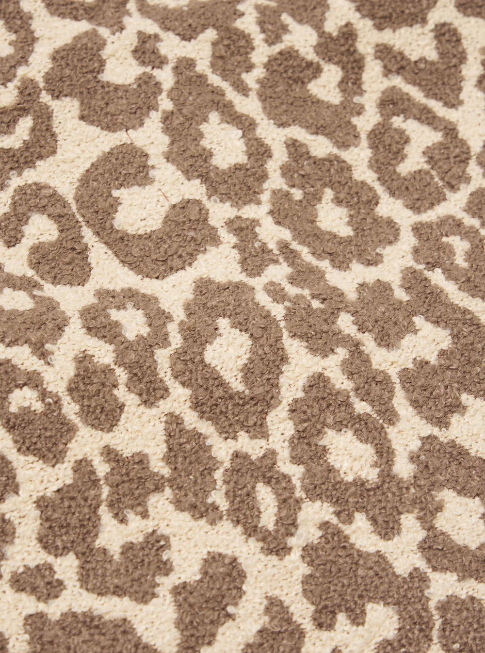 Natural Crazy Leopard Simple Bakers Jacket