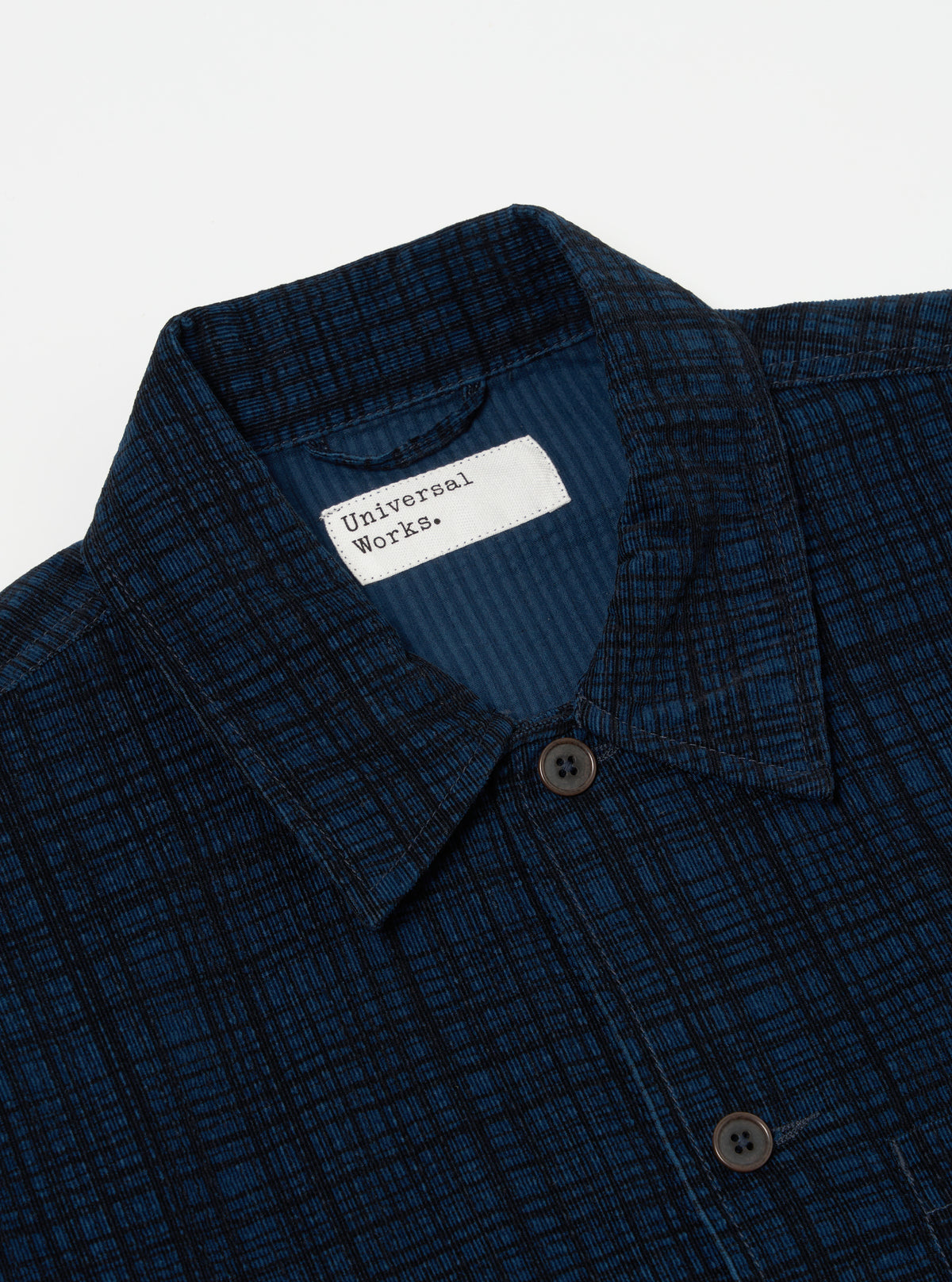 Navy Check Cord Seersucker Uniform Jacket