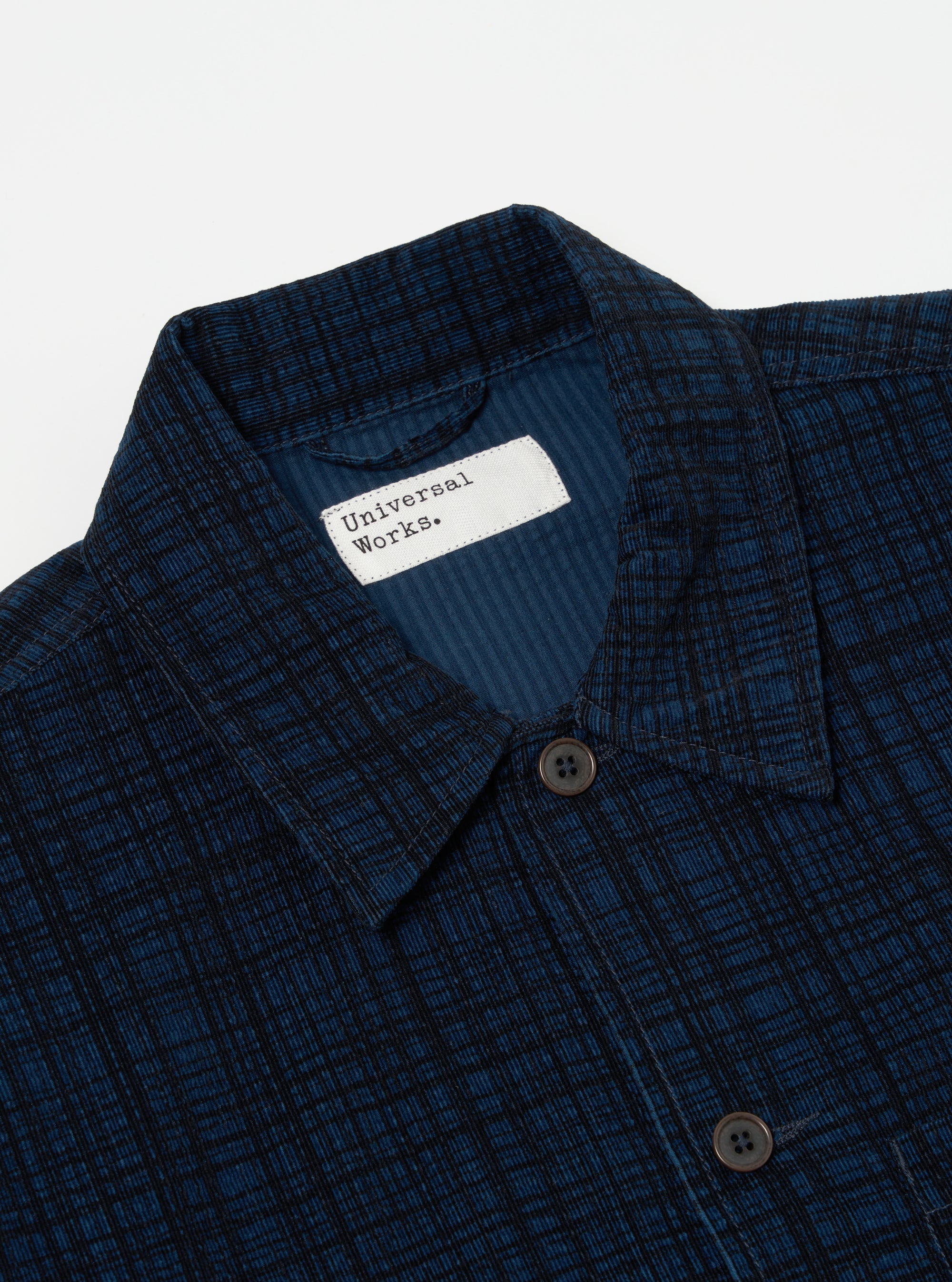 Navy Check Cord Seersucker Uniform Jacket