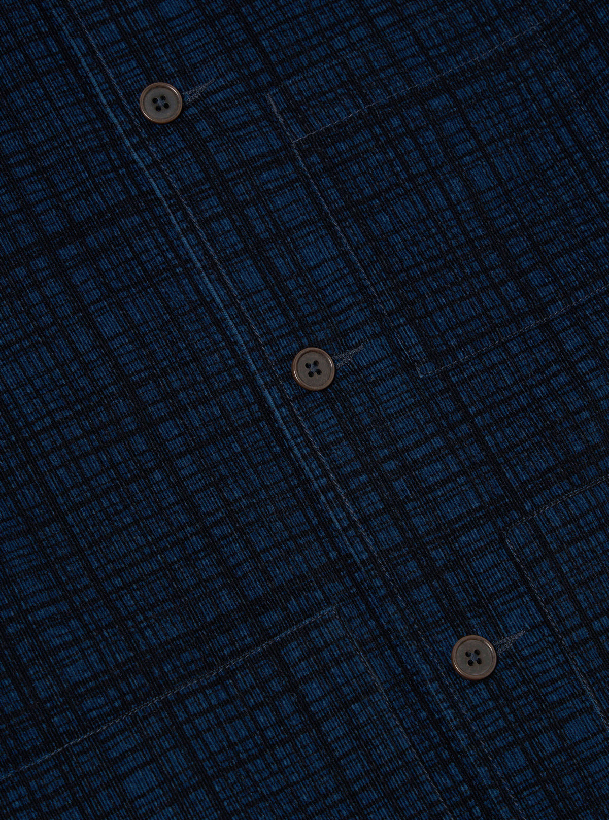 Navy Check Cord Seersucker Uniform Jacket