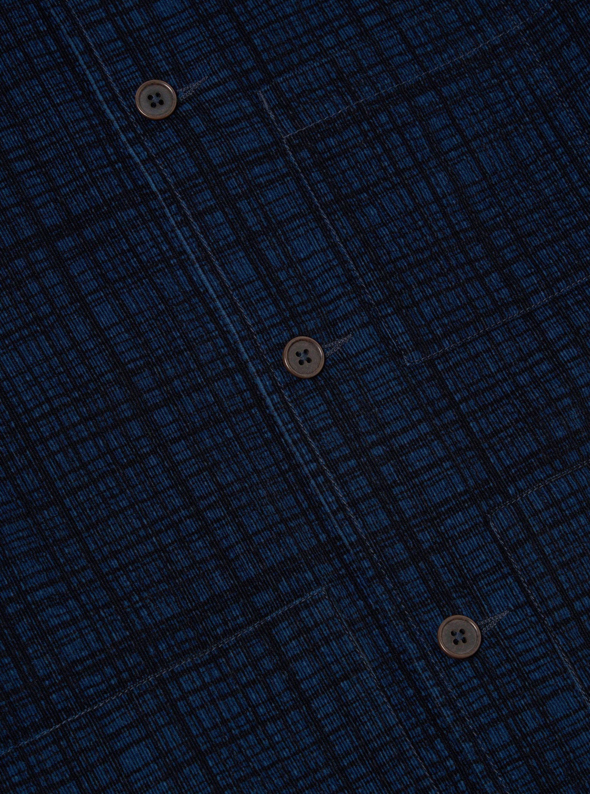 Navy Check Cord Seersucker Uniform Jacket